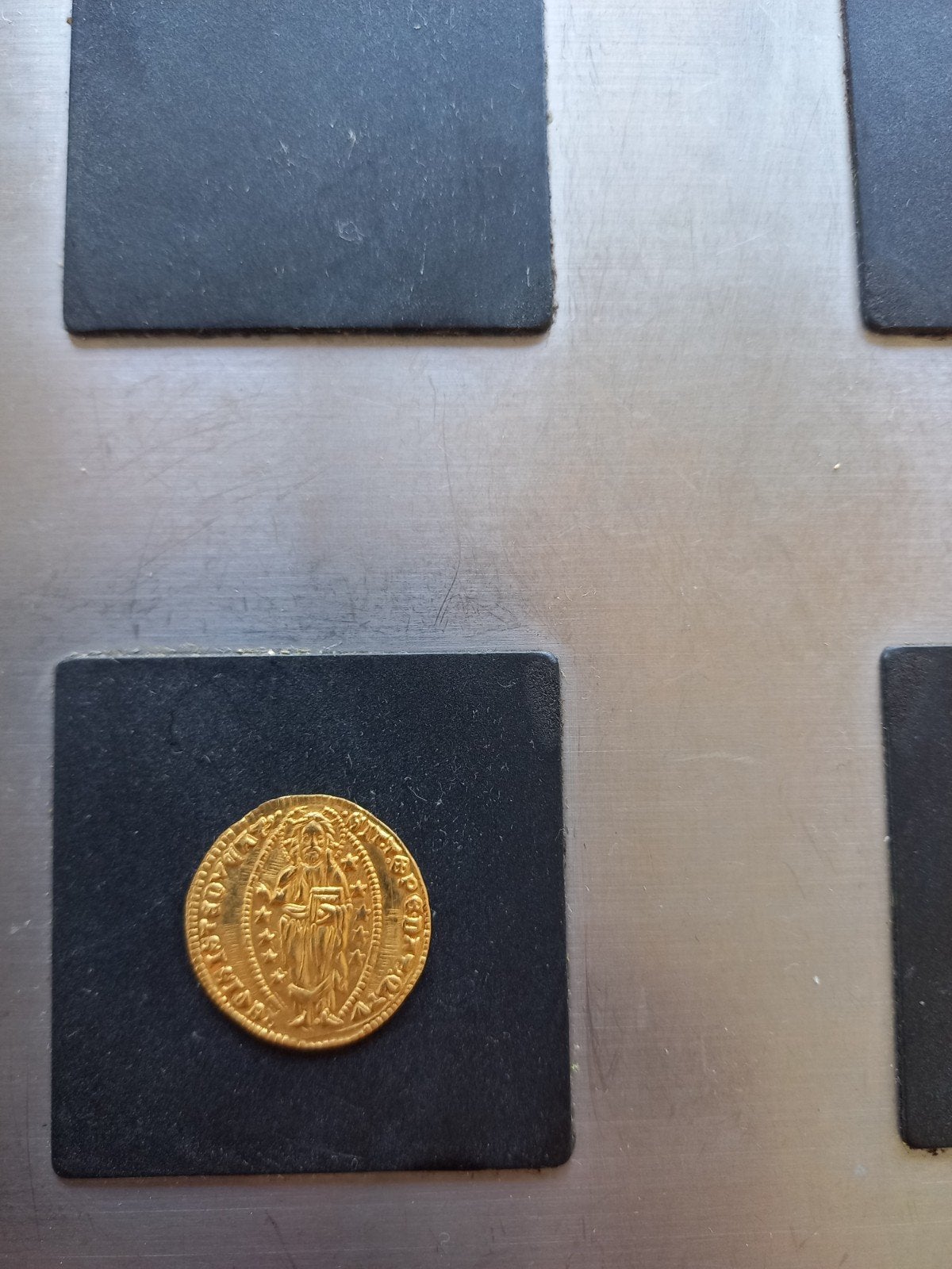 Gouden Zecchino Antonio Venier 1382 - 1400, Ophalen of Verzenden, Goud