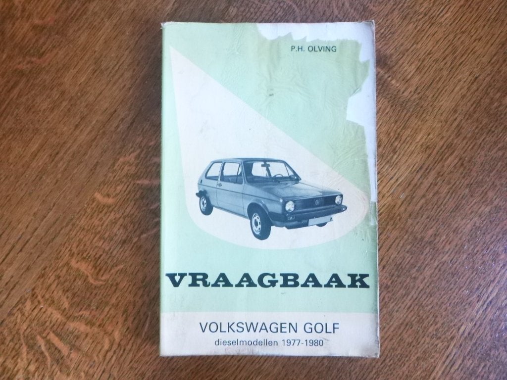 Vraagbaak Golf Diesel 1977-1980, Ophalen of Verzenden