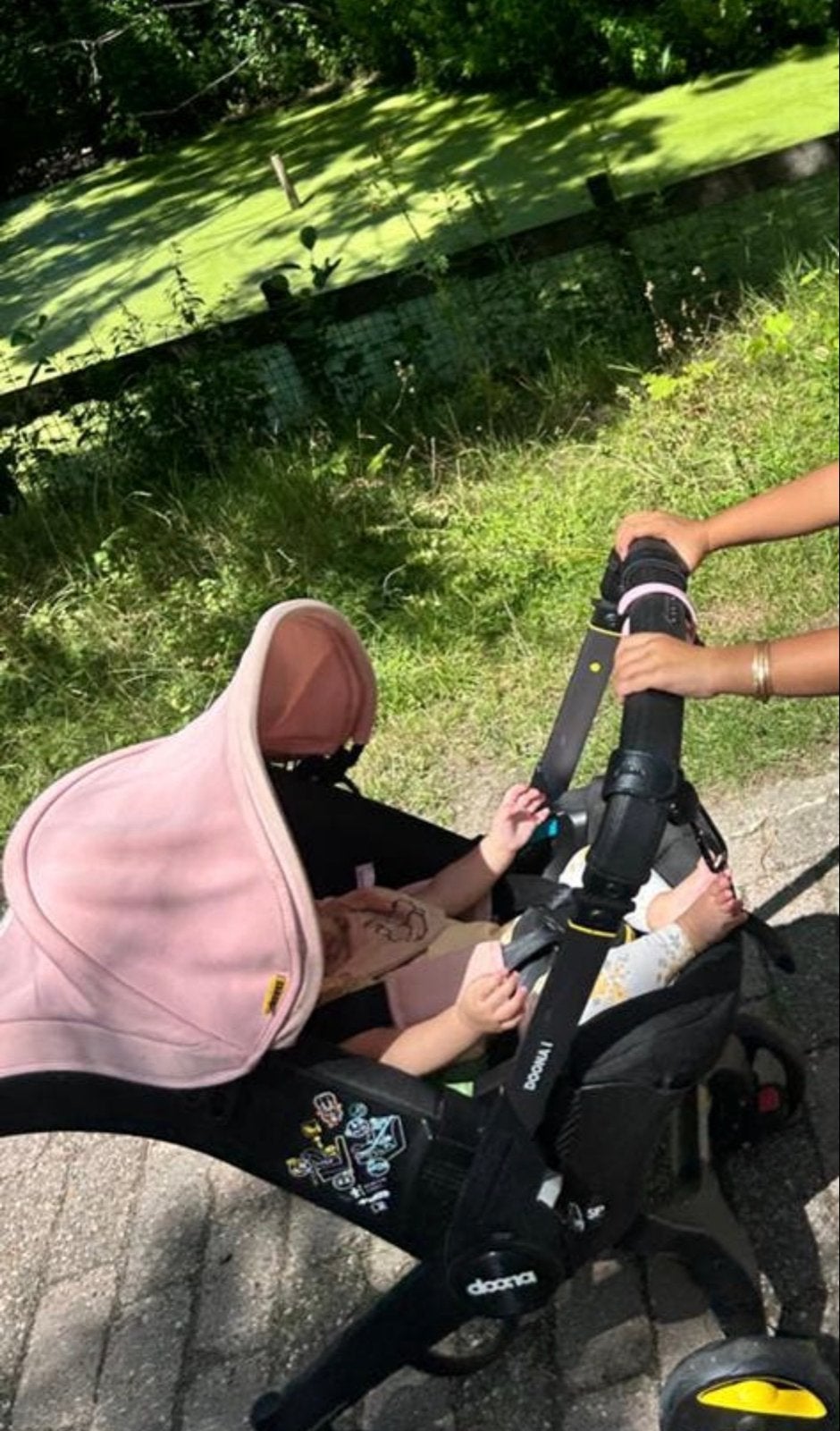 Doona i-Size autostoel en kinderwagen in één, Gebruikt, Combiwagen, Met autostoeltje, Ophalen