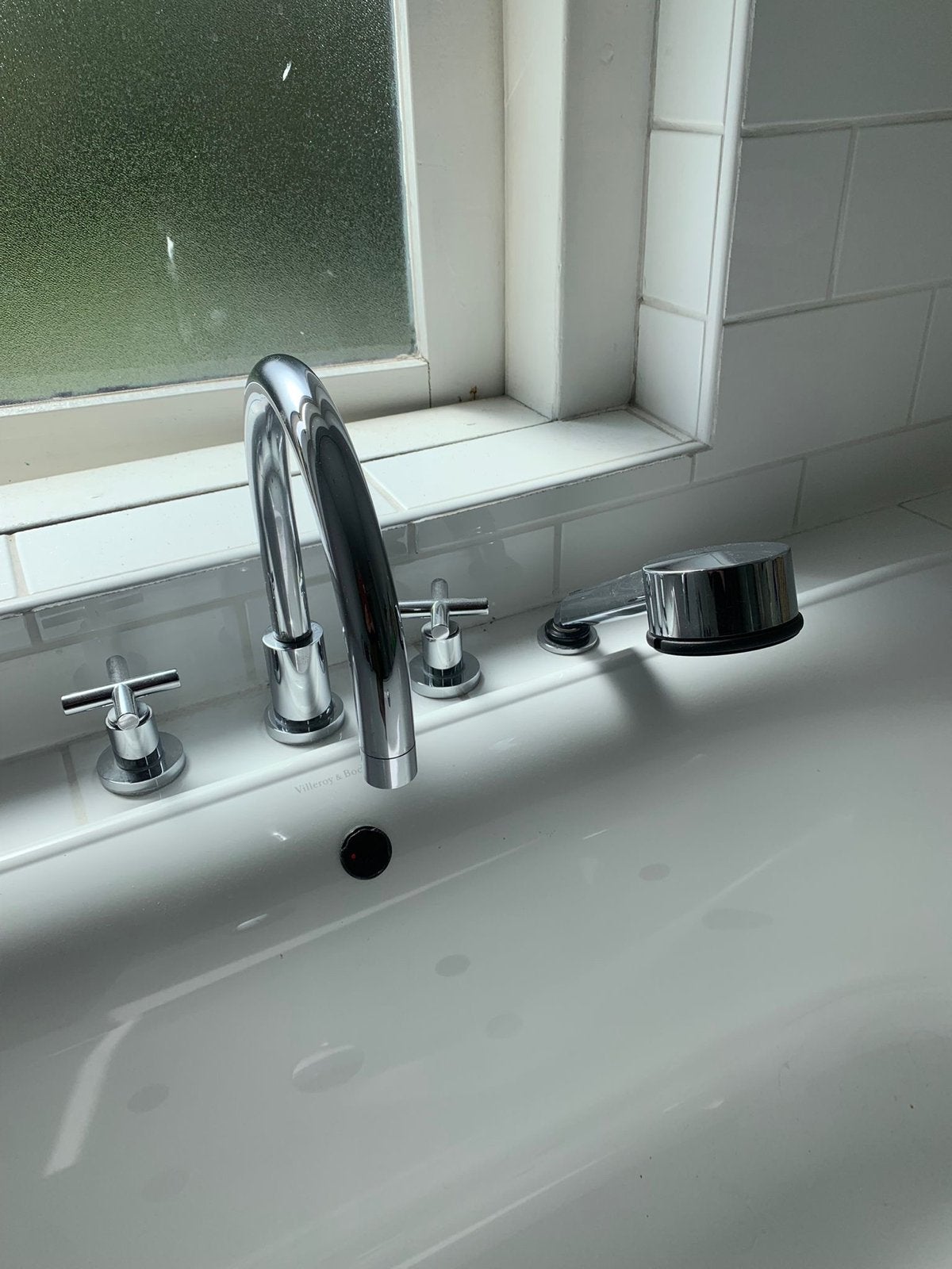 Dornbracht TARA badkraan - hoogglans chroom, Huis en Inrichting, Ophalen of Verzenden, Gebruikt, Met bad