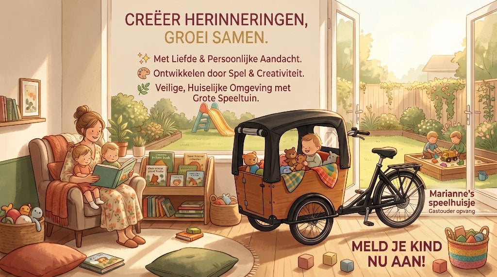 Gastouderopvang Almelo - nog 1 plek beschikbaar, Diensten en Vakmensen, Gastouders