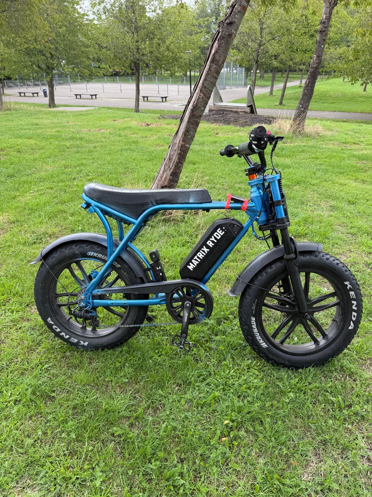 Matrix Ryde E-bike met 2 accu's - 1100 km, Ophalen, Zo goed als nieuw, 50 km per accu of meer, Overige merken