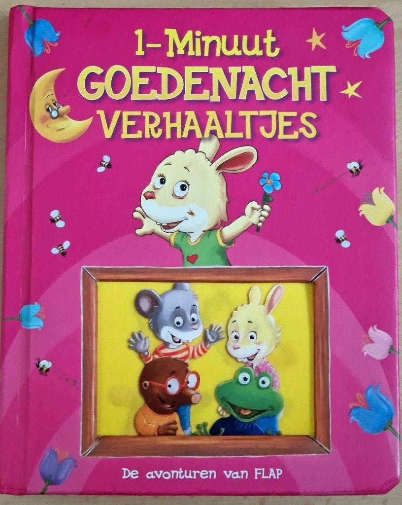 1-minuut goedenachtverhaaltjes, Ophalen of Verzenden, Gelezen, Jongen of Meisje, Fictie algemeen