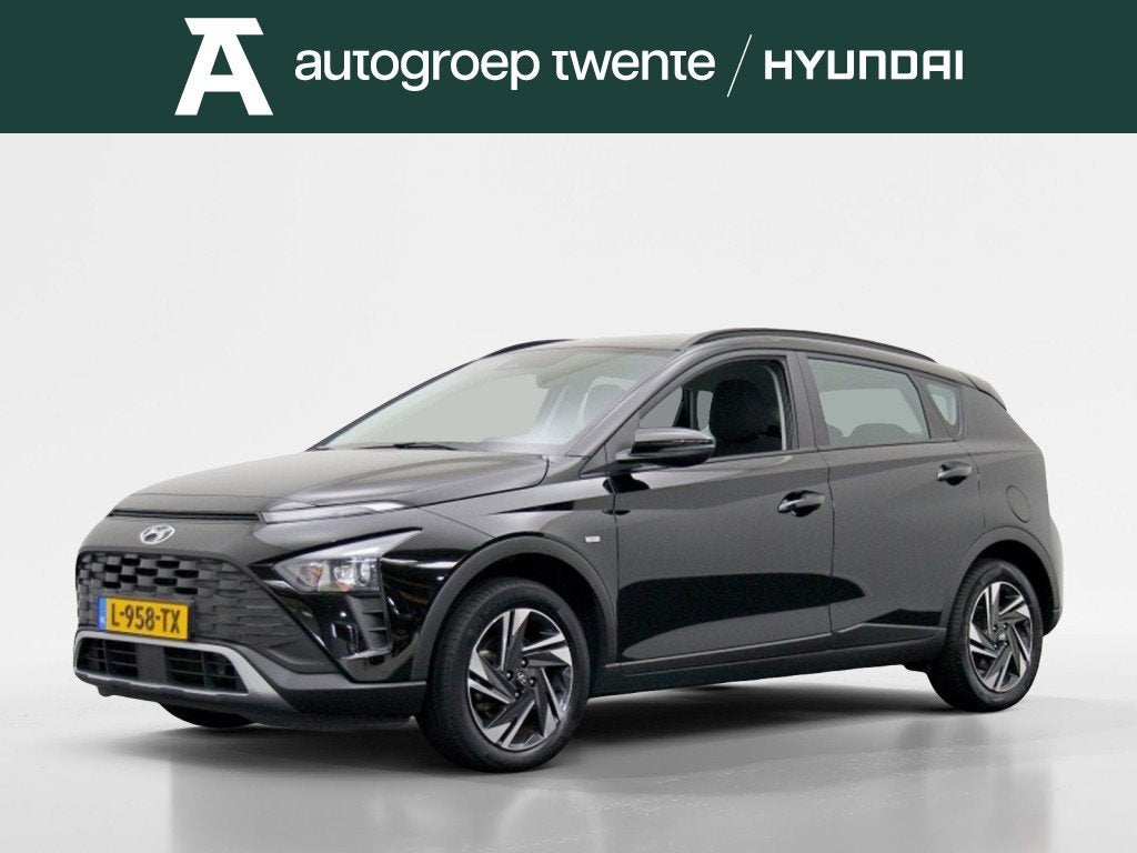 Hyundai Bayon 1.0 T-GDI Comfort Smart | Navigatie | 1e Eigen, Auto's, Keurmerk '100% Onderhouden', Lichtsensor, Gebruikt, 1095 kg