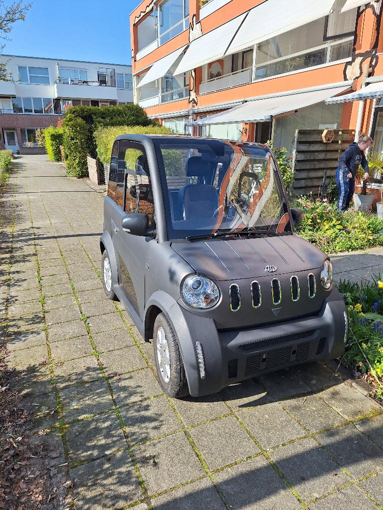 Te koop: Move Citycar Black Edition (2022) matgrijs 45km/u, Zo goed als nieuw, 16 km/u of meer, 46 km of meer, Ophalen