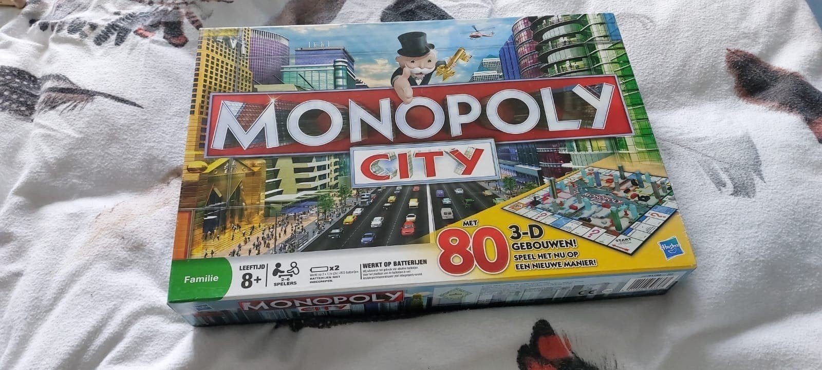 Monopoly City, Een of twee spelers, Ophalen of Verzenden, Zo goed als nieuw, Hasbro
