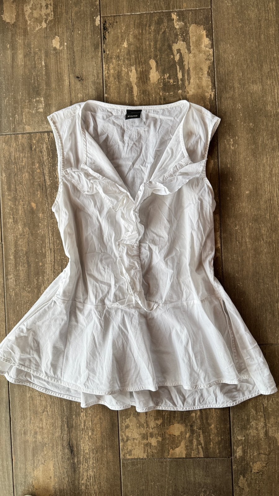 Pinko mini jurk, Ophalen of Verzenden, Zo goed als nieuw, Maat 36 (S), Wit