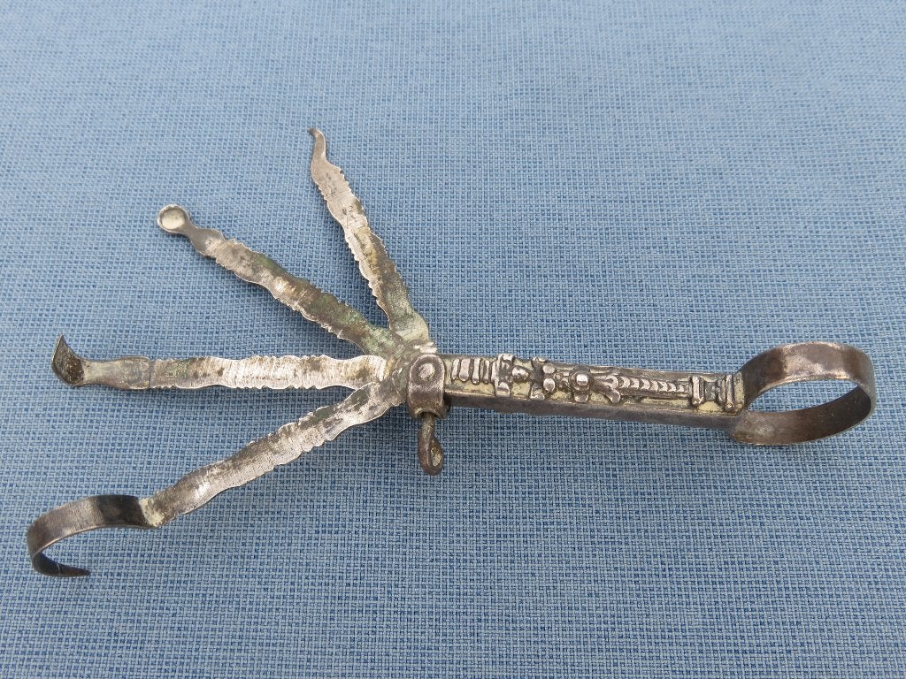 Zilveren pijpen / garnituur set - 18e eeuw - bodemvondst, Ophalen of Verzenden, Zilver