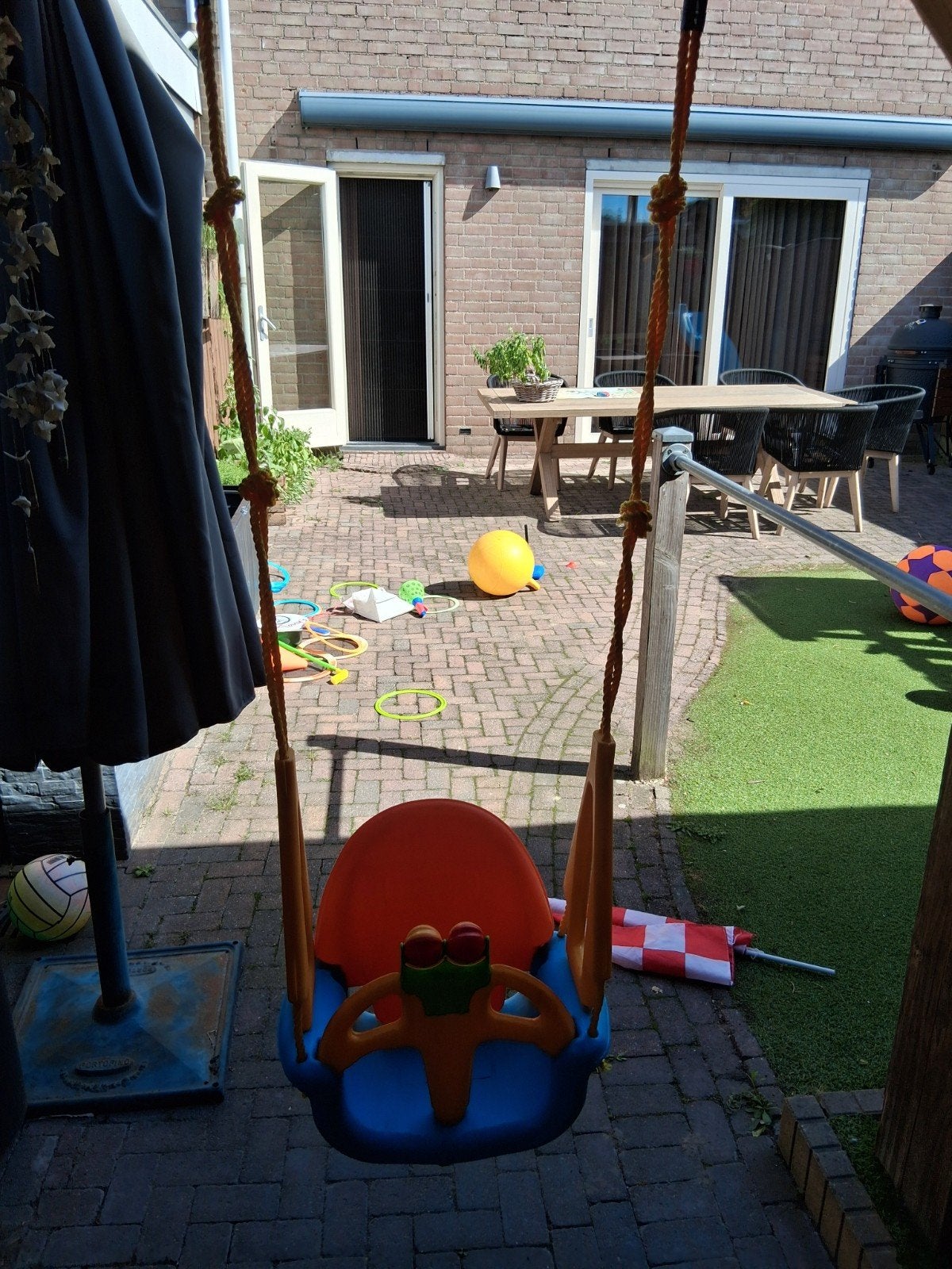 Kinderschommel van baby tot kleuter, Ophalen, Gebruikt, Schommel