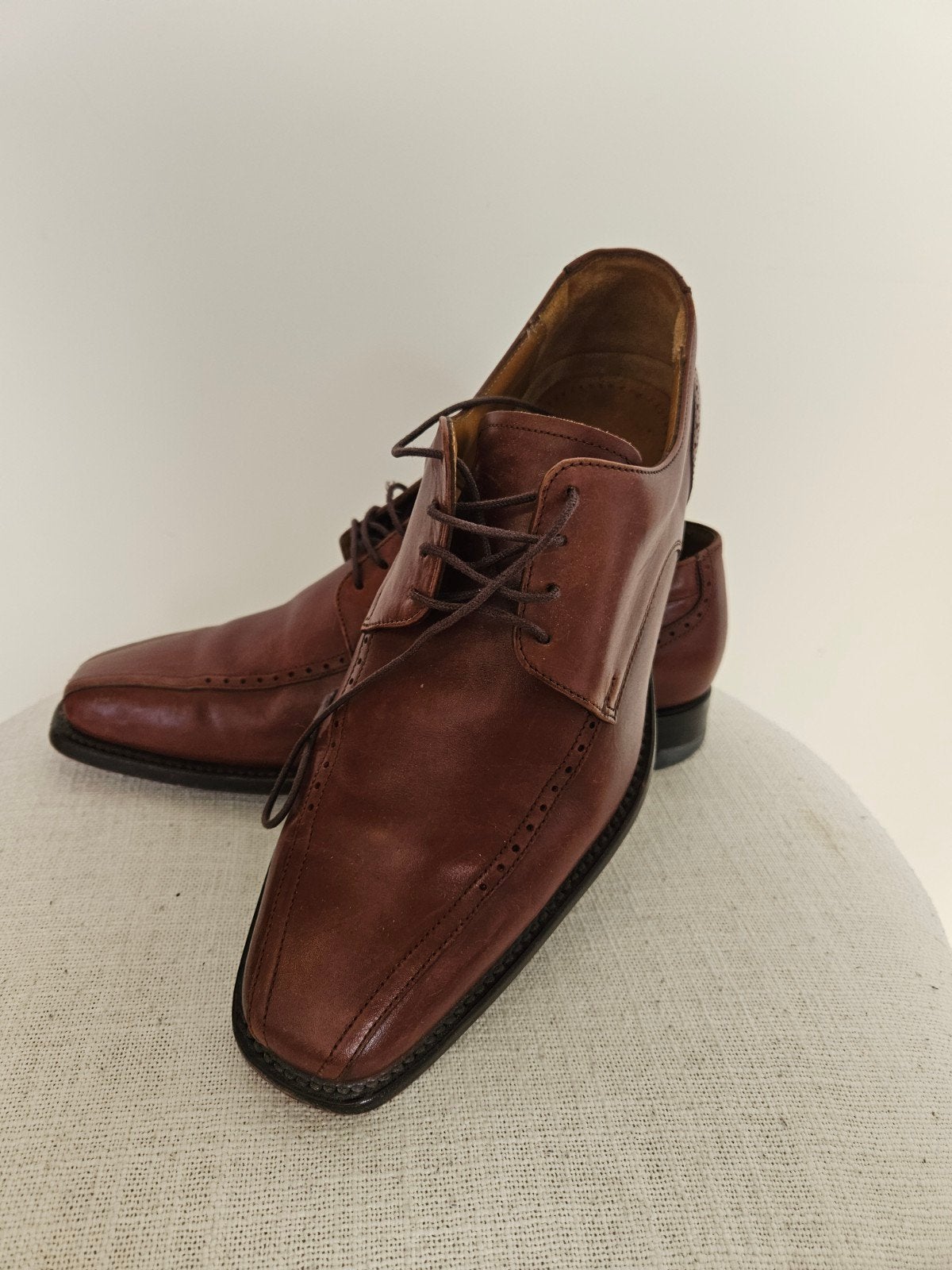 Van Bommel herenschoenen - Maat 43, Bruin, Floris van Bommel, Ophalen of Verzenden, Zo goed als nieuw