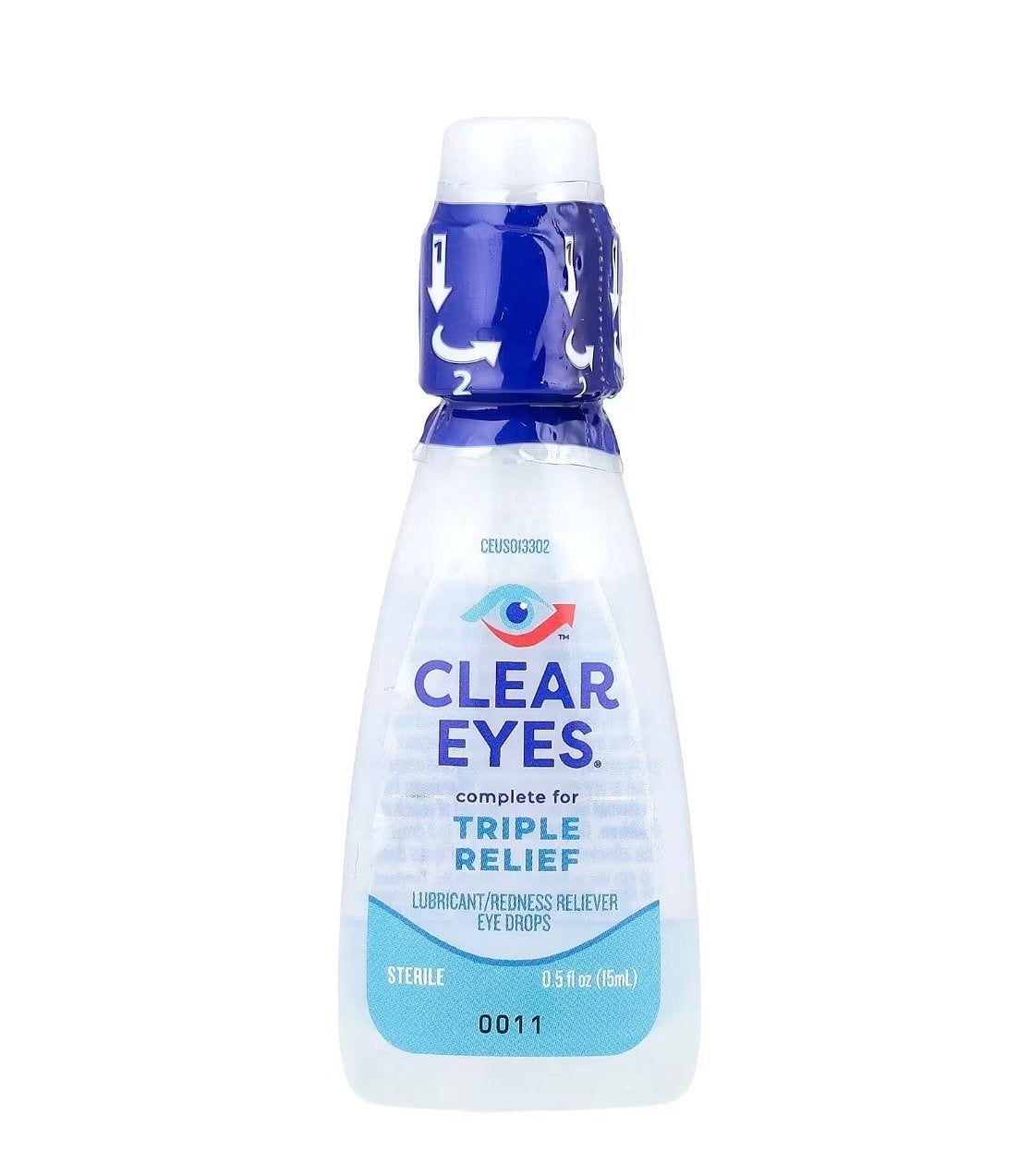 Clear Eyes Triple Relief Oogdruppels - 15ml, Ophalen of Verzenden, Nieuw, Overige typen