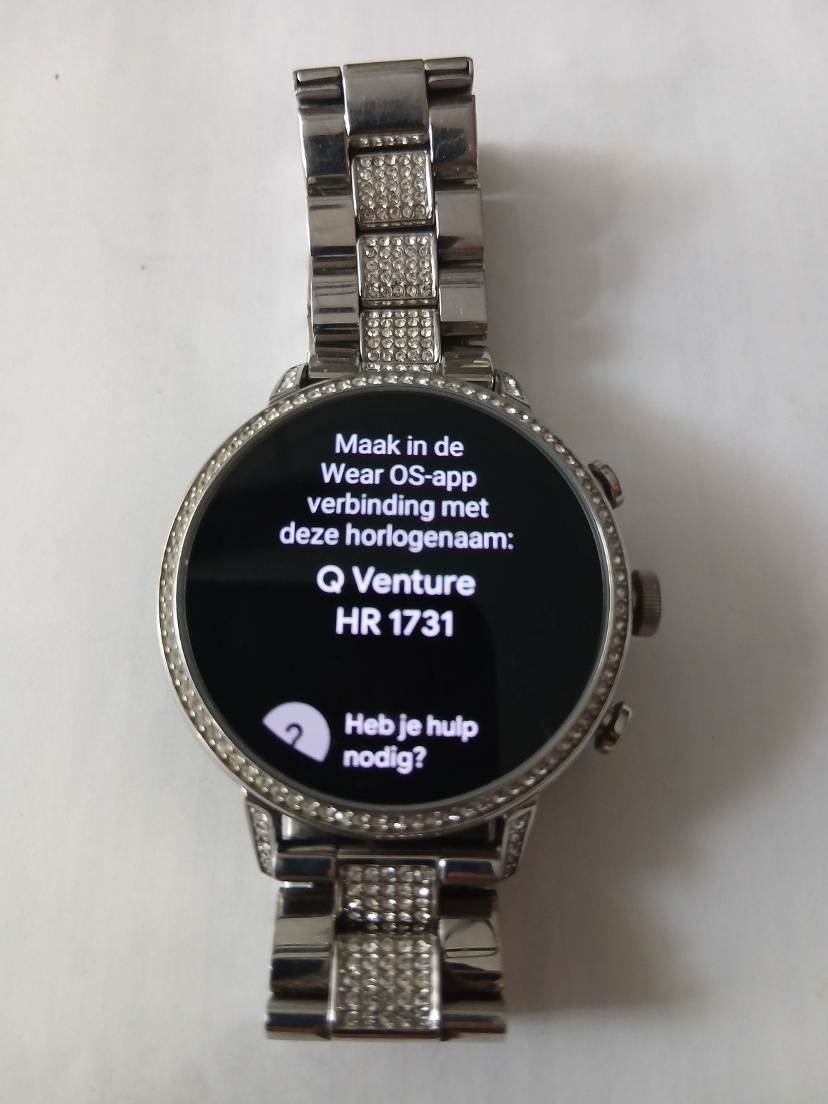 Fossil Q Venture HR 1731, Staal, Gebruikt, Fossil, Polshorloge