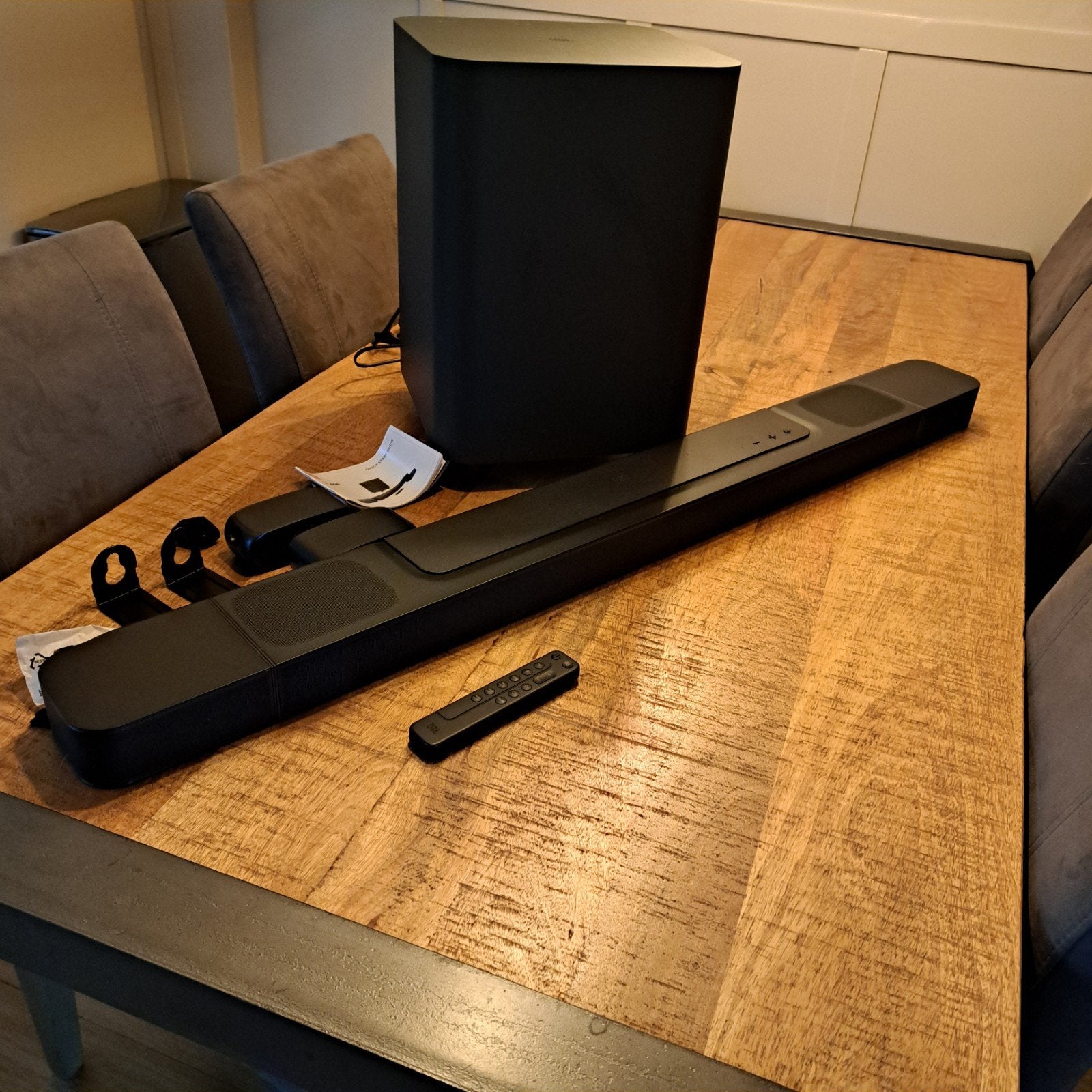 JBL Bar 800 Pro Soundbar met draadloze subwoofer, Ophalen, Bluetooth, Zo goed als nieuw