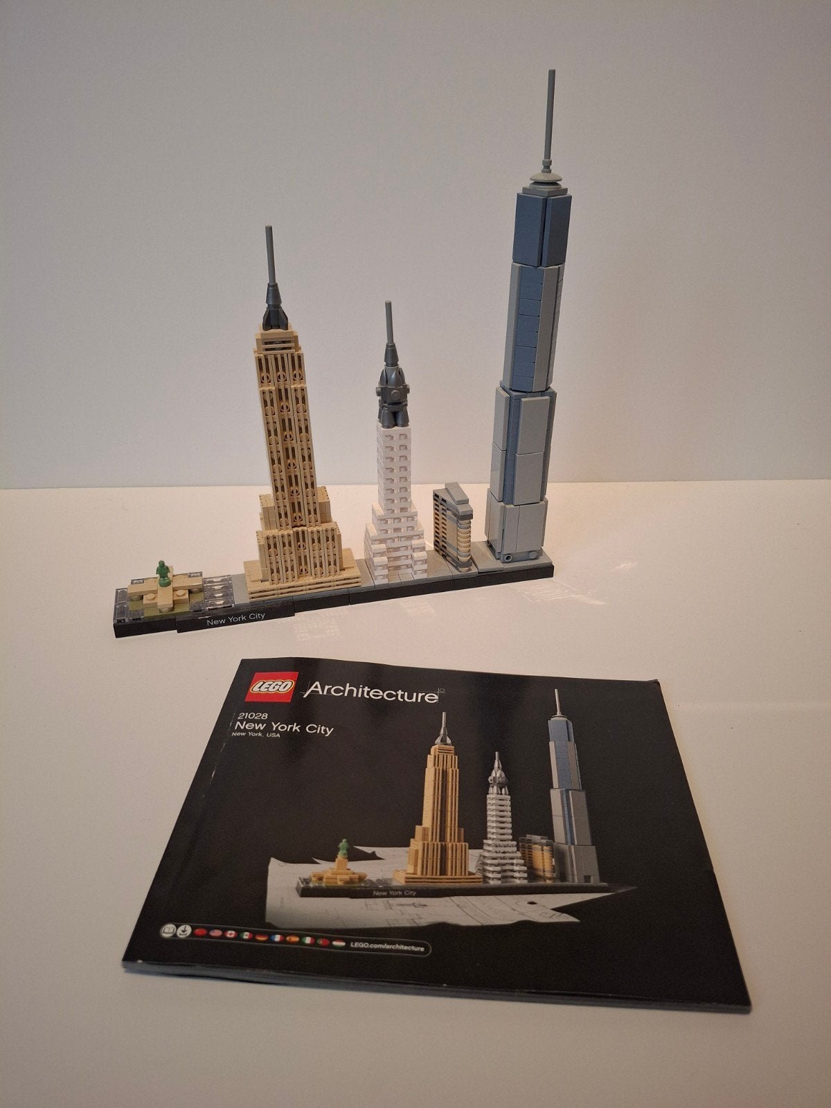 LEGO Architecture 21028 New York City Skyline, Ophalen of Verzenden, Gebruikt, Overige merken