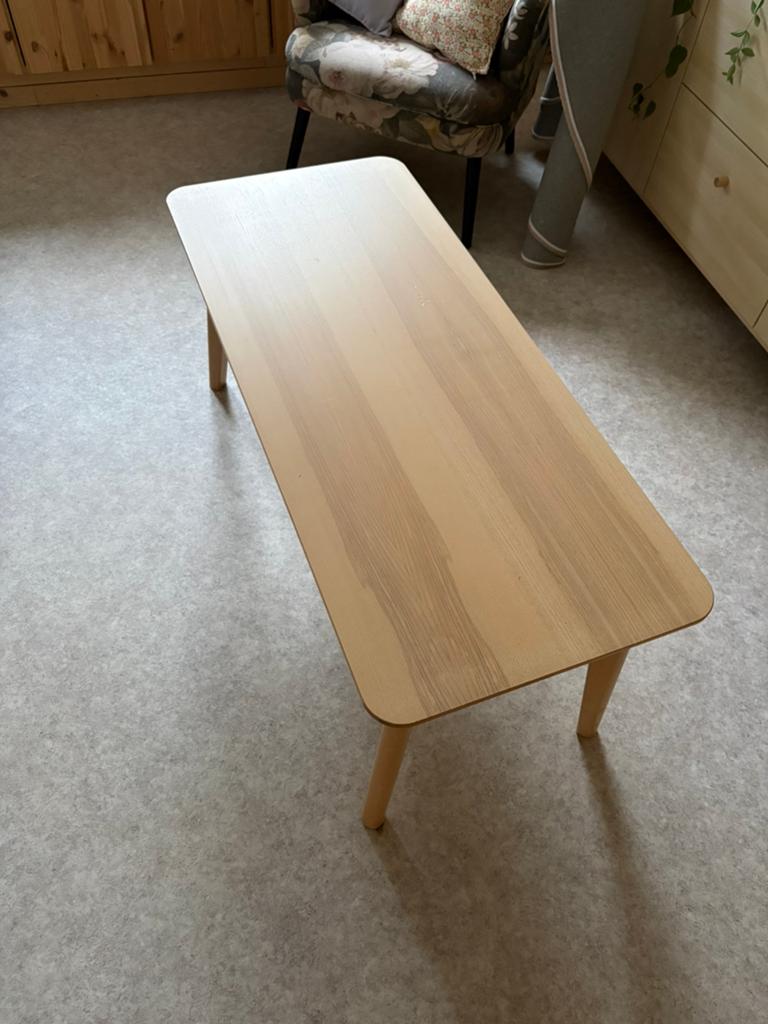 Ikea LISABO bijzettafel, Huis en Inrichting, Tafels | Bijzettafels, Minder dan 55 cm, Rond, Zo goed als nieuw, Ophalen