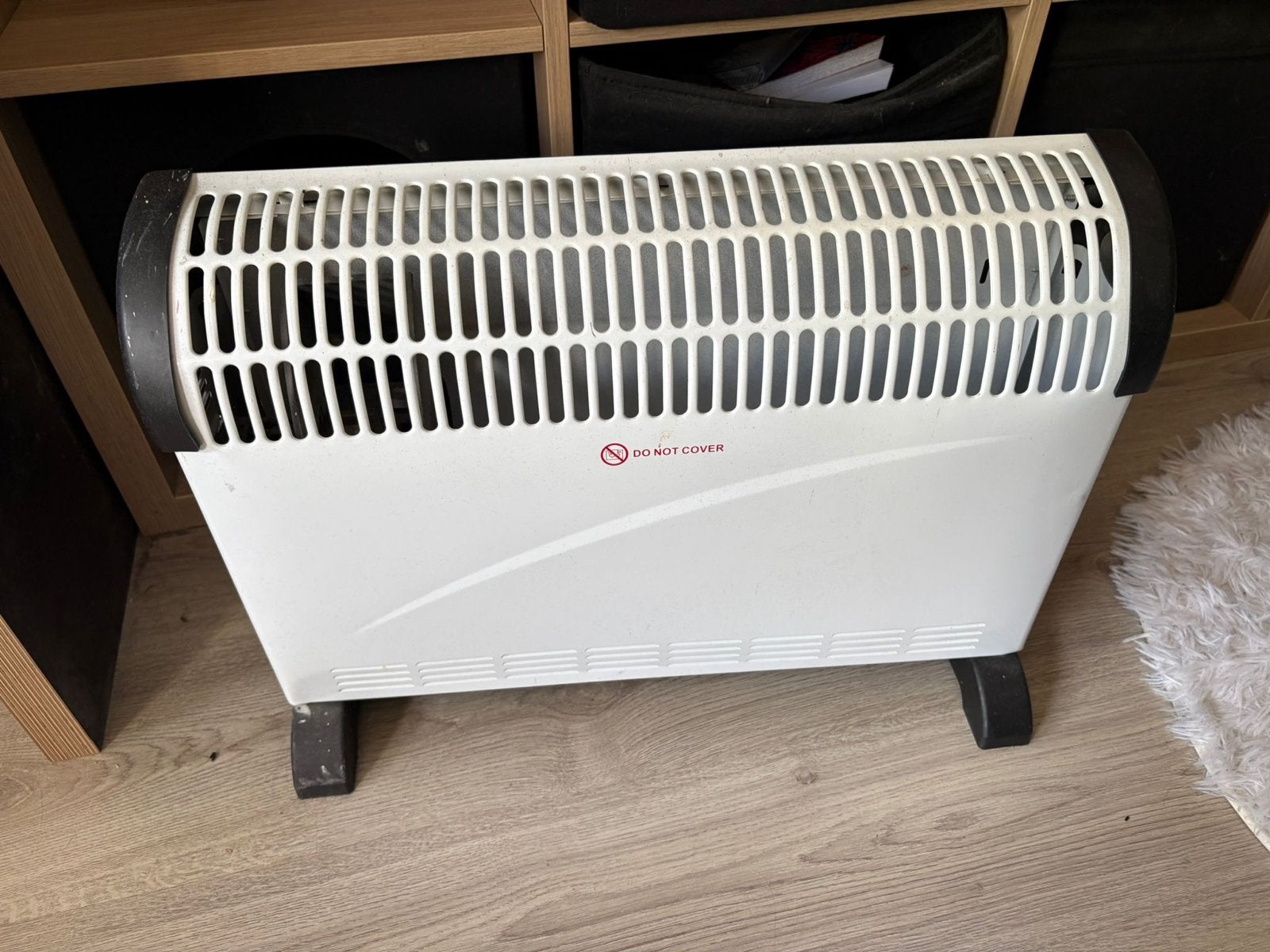 Elektrische kachel 2000W met thermostaat en turbo, 30 tot 80 cm, Gebruikt, Kachel, Ophalen of Verzenden