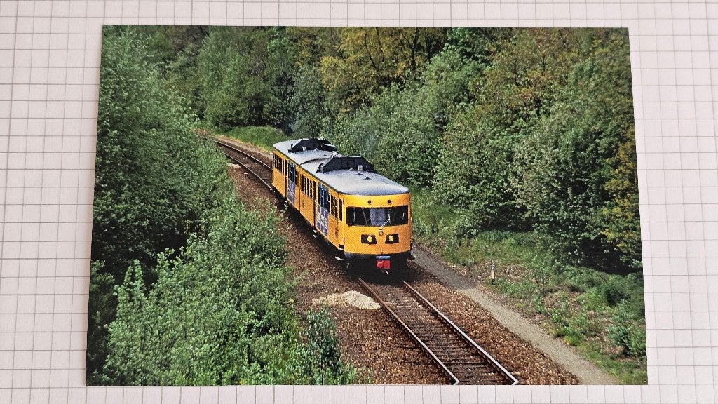 Foto TREIN NS Nederlandse Spoorwegen Diesel DE2 Plan X, Verzenden, Gebruikt, Trein, Overige typen
