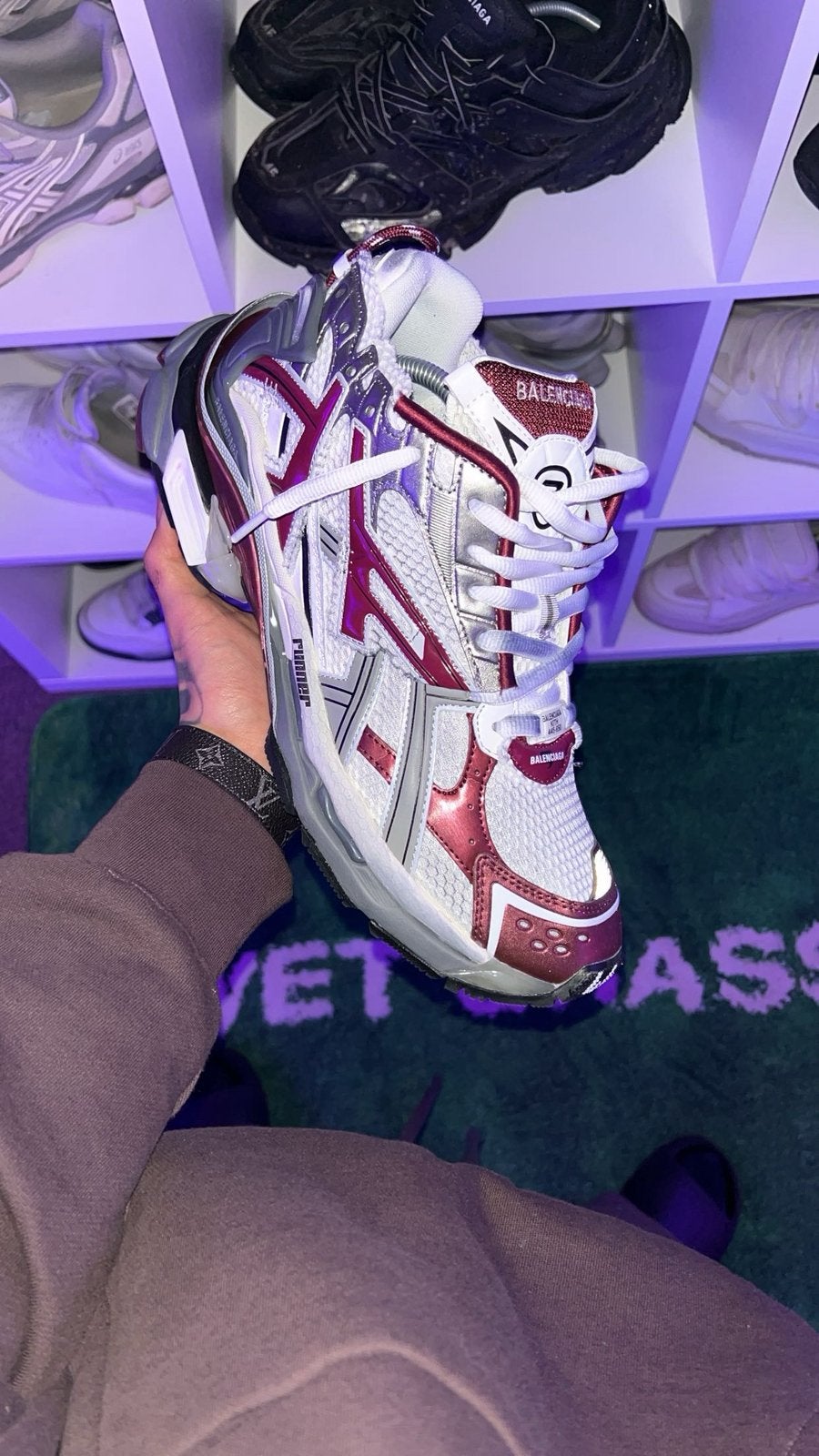 Balenciaga - Runner Sneakers maat 44, Ophalen of Verzenden, Nieuw, Zwart