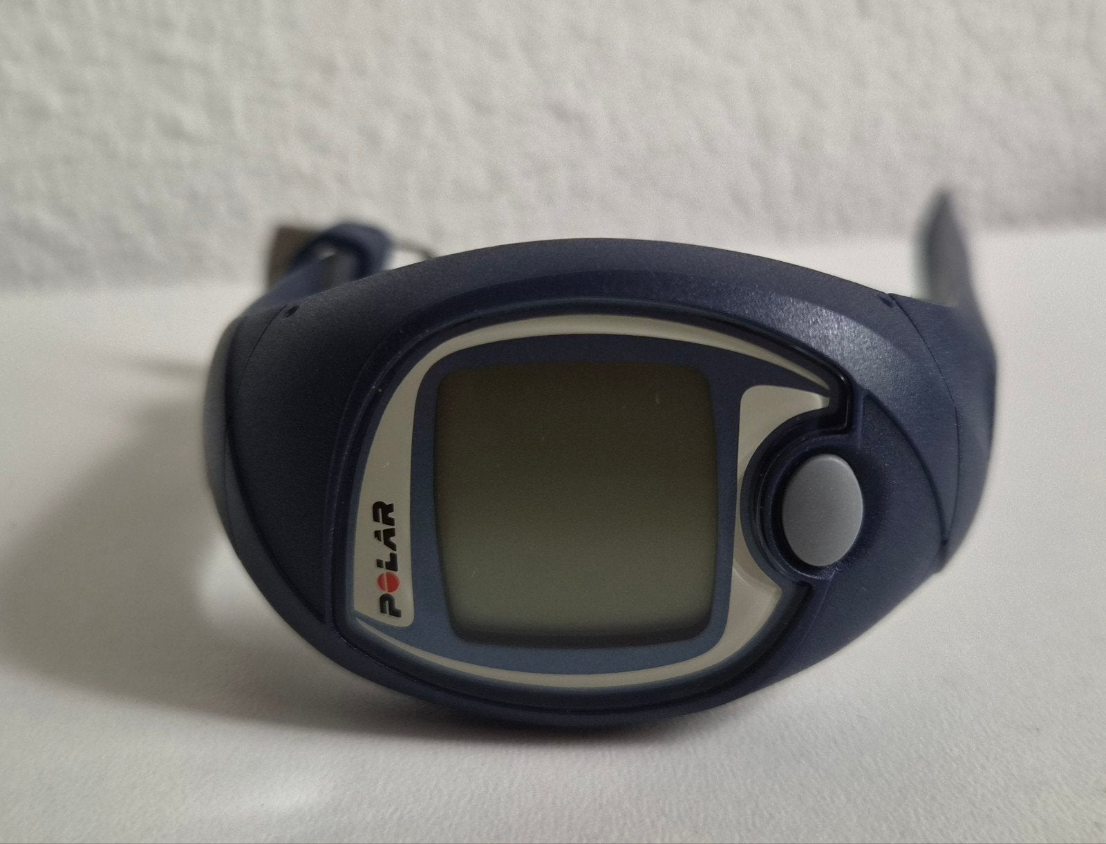 Polar sporthorloge - Donkerblauw, Blauw, Ophalen of Verzenden, Zo goed als nieuw, Polar