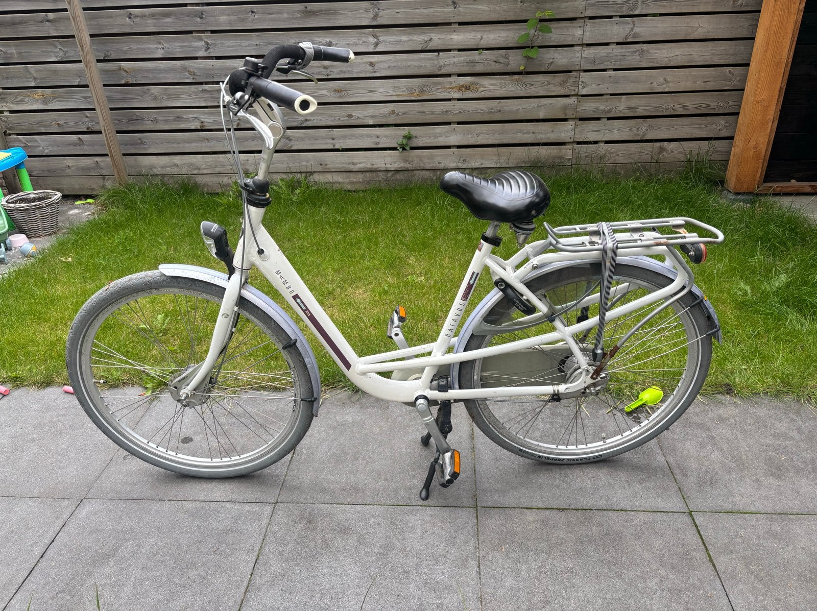 Batavus fiets, frame 53 cm, moeder fiets, Fietsen en Brommers, Terugtraprem, Gebruikt, Batavus, Ophalen of Verzenden