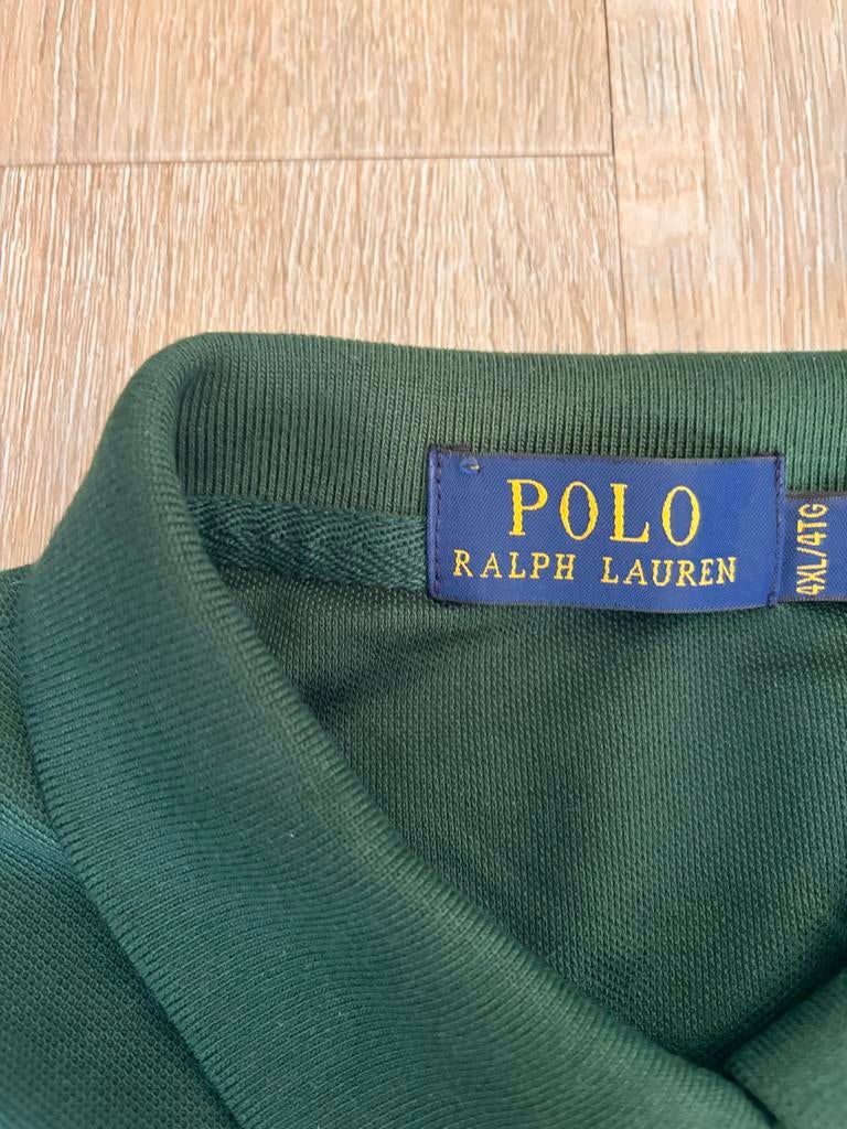 Ralph Lauren Polo Groen 4XL (valt kleiner), Ophalen of Verzenden, Gedragen, Maat 56/58 (XL), Groen