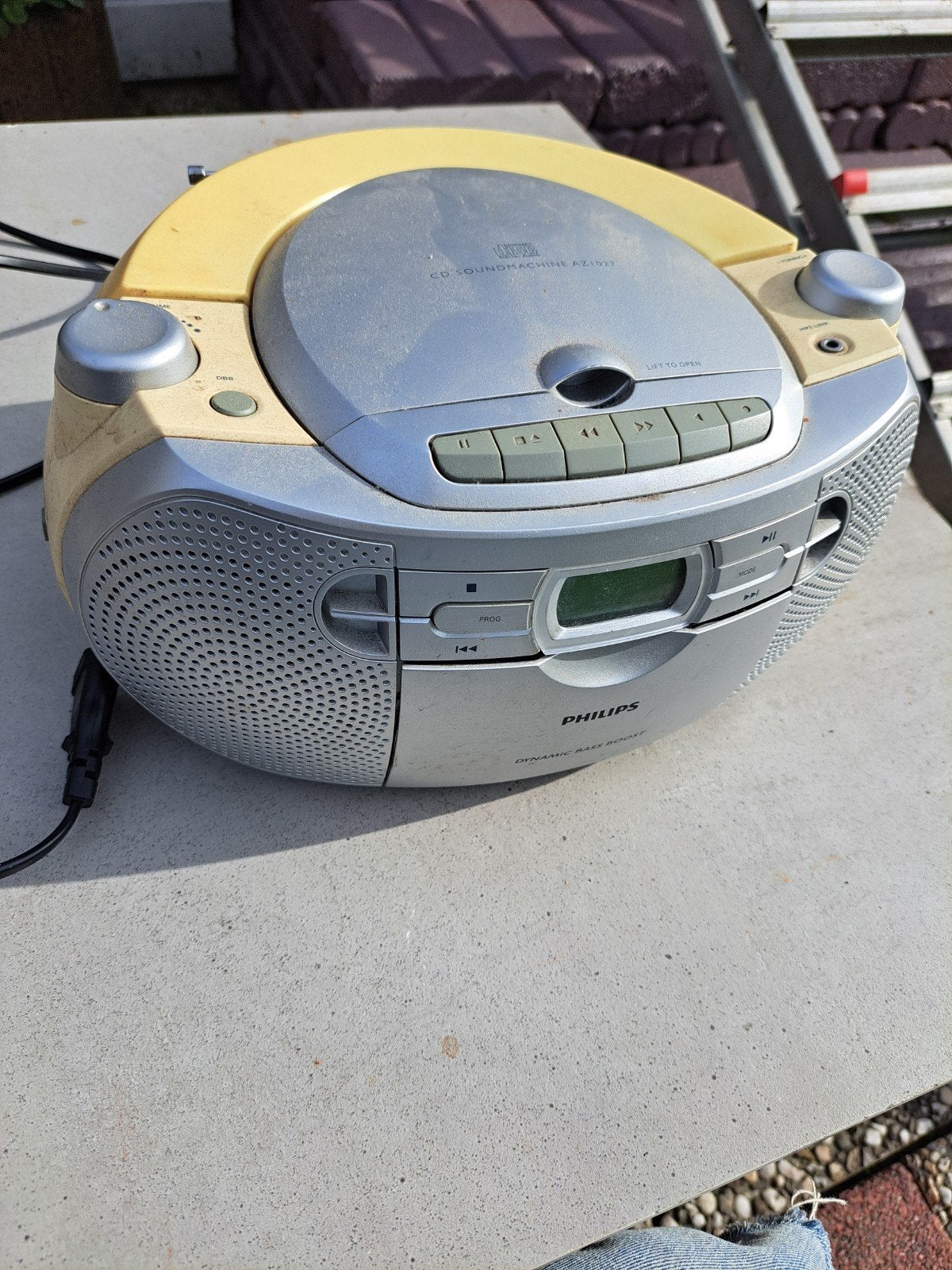 Philips CD Soundmachine AZ1037- Draagbare CD-speler met radi, Ophalen of Verzenden, Gebruikt, Philips, Draagbaar
