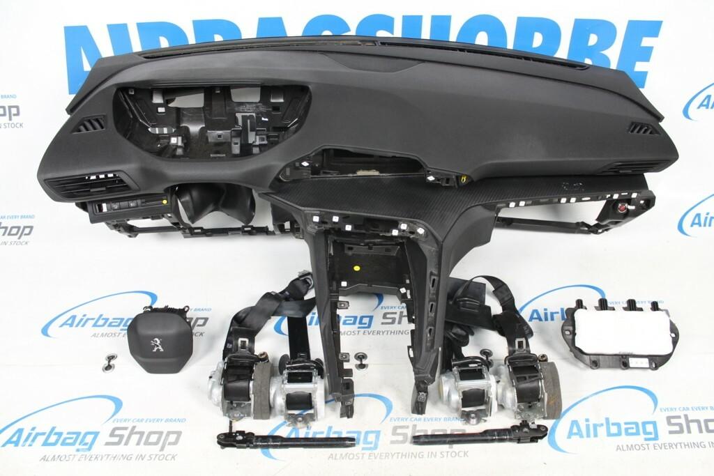 Airbag set Dashboard carbon Peugeot 3008 2016-heden