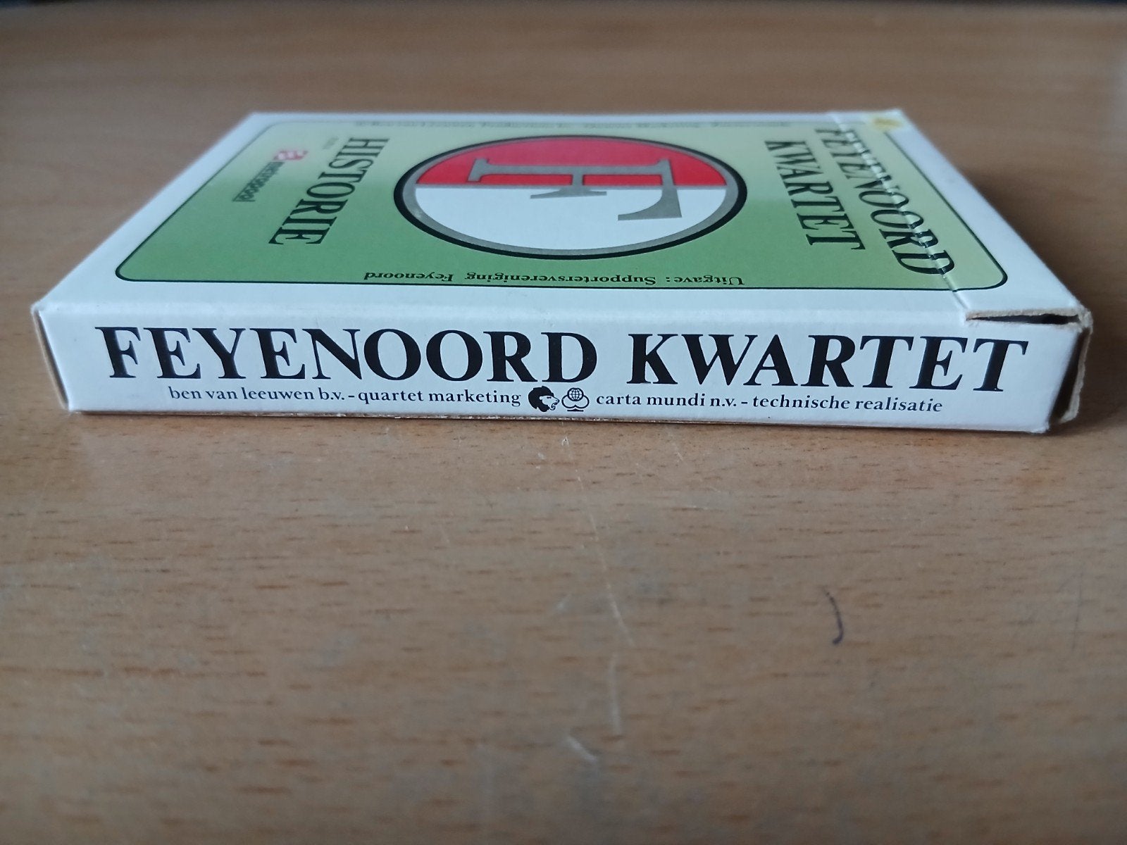 ​Feyenoord Verzamelaarsitem: Historie Kwartet + actiekaarten, Verzamelen, Ophalen of Verzenden, Gebruikt, Feyenoord, Spel