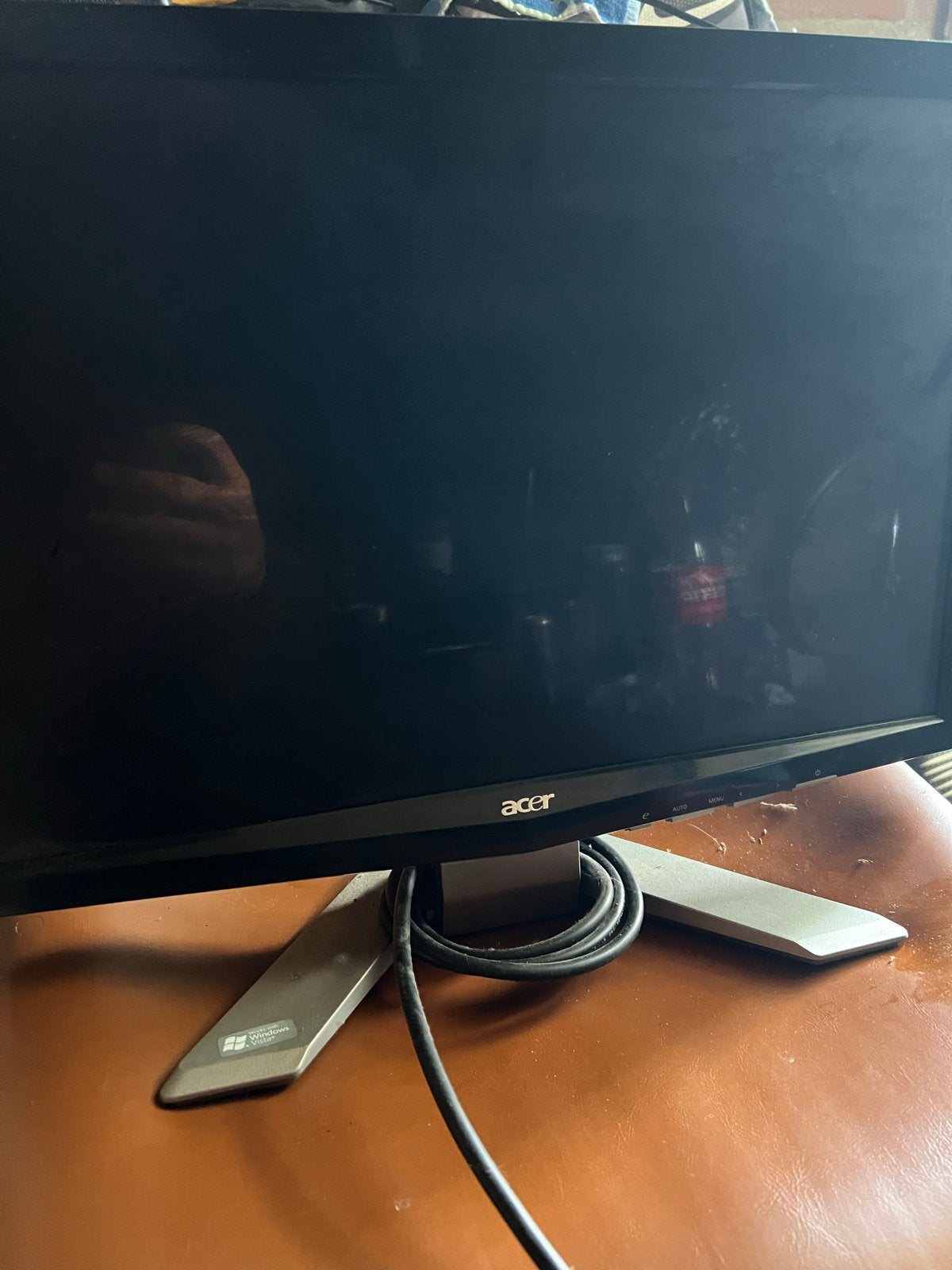 Acer LCD Monitor P203W- Goede staat, Computers en Software, Ophalen, Gebruikt