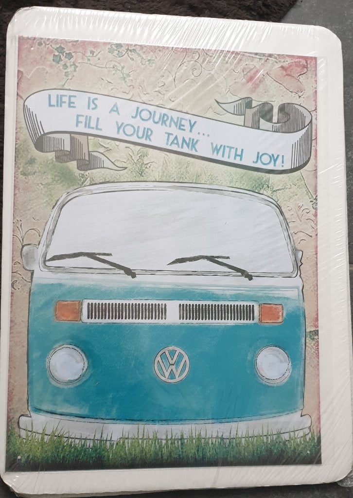 metaal wand volkswagen vw t2 blauw nieuw 30 x 41, Ophalen of Verzenden, Nieuw, Wandbord of Wandpaneel