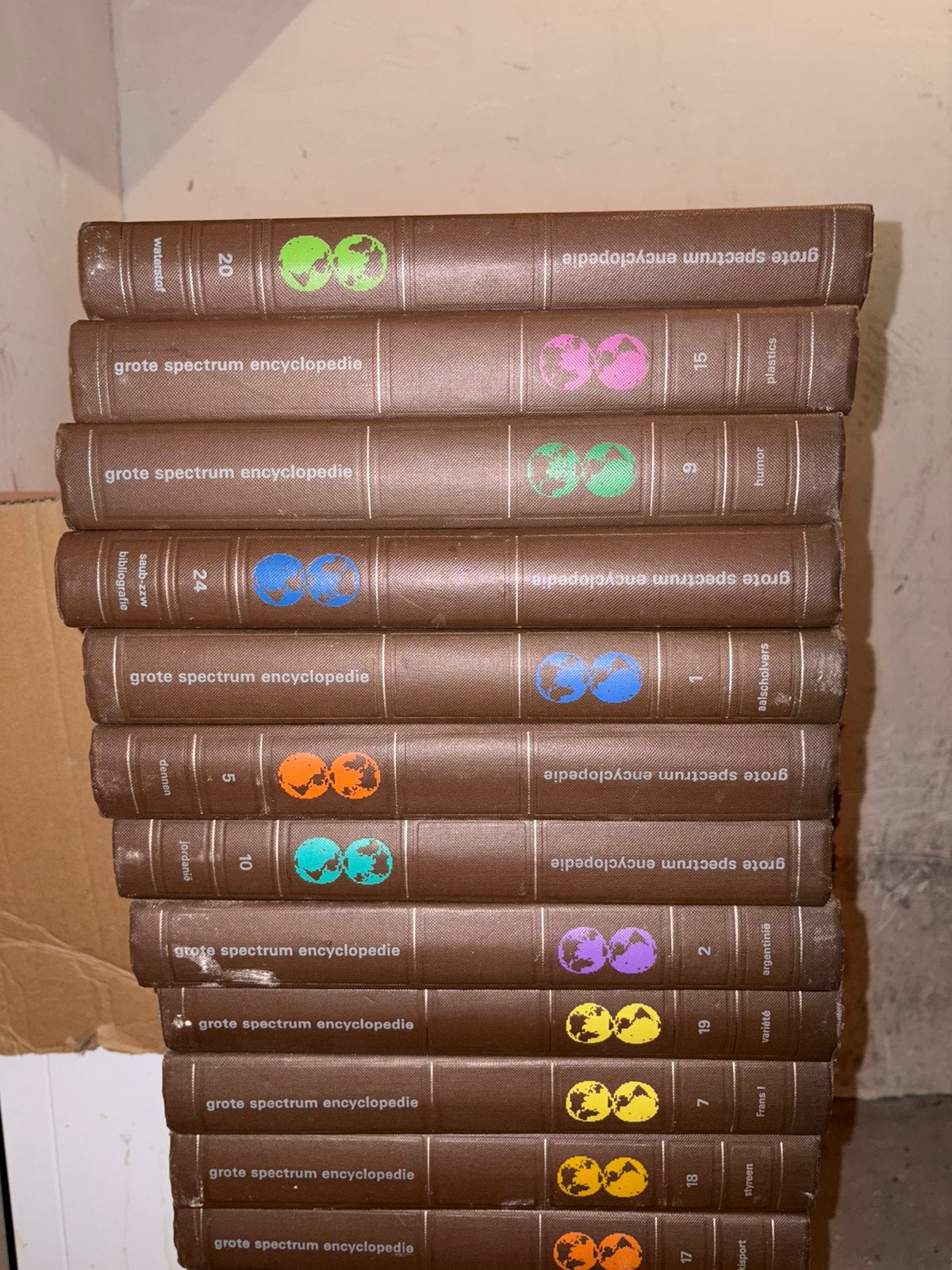 Grote Spectrum Encyclopedie - Complete Serie (24 delen), Boeken, Encyclopedieën, Ophalen, Zo goed als nieuw, Algemeen, Complete serie