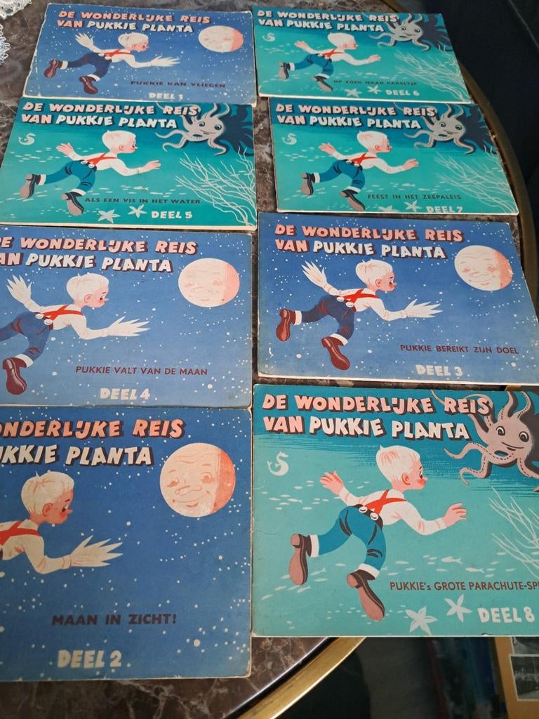 De Wonderlijke Reis van Pukkie Planta - Complete Serie, Boeken, Ophalen of Verzenden, Gelezen, Onbekend, Fictie algemeen
