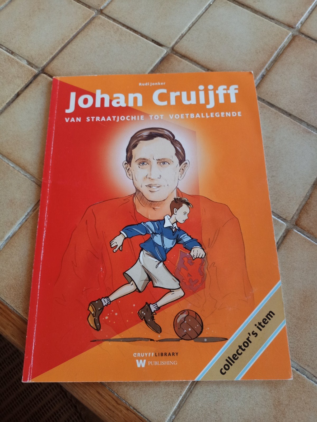 Johan Cruyff, Eén stripboek, Ophalen of Verzenden, Zo goed als nieuw