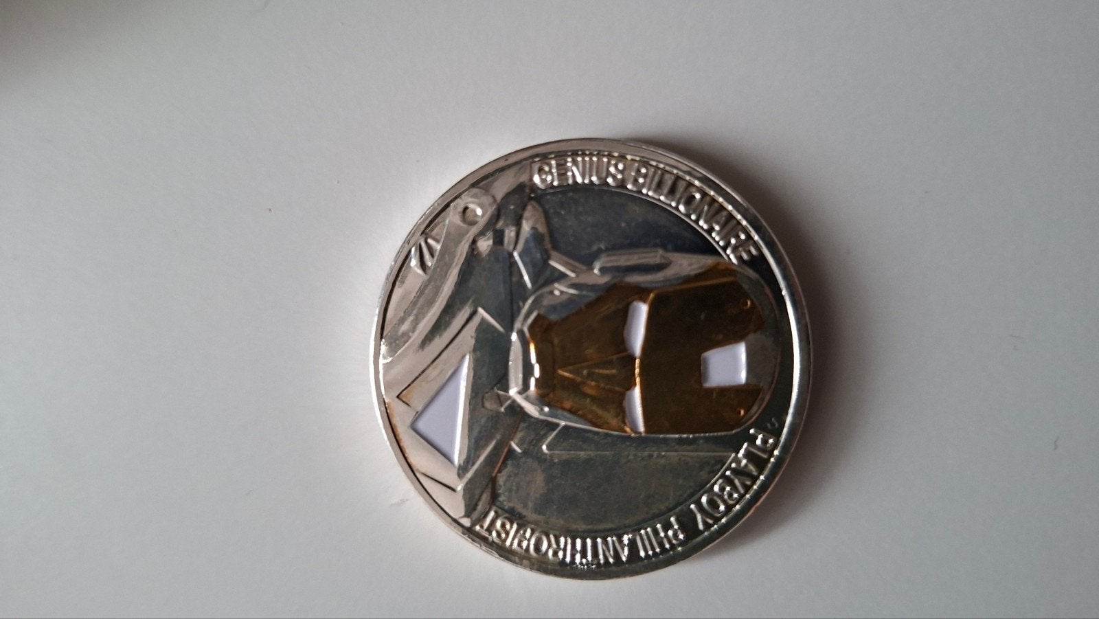 Iron Man Arc Reactor Medaille/Munt, Ophalen of Verzenden, Zo goed als nieuw