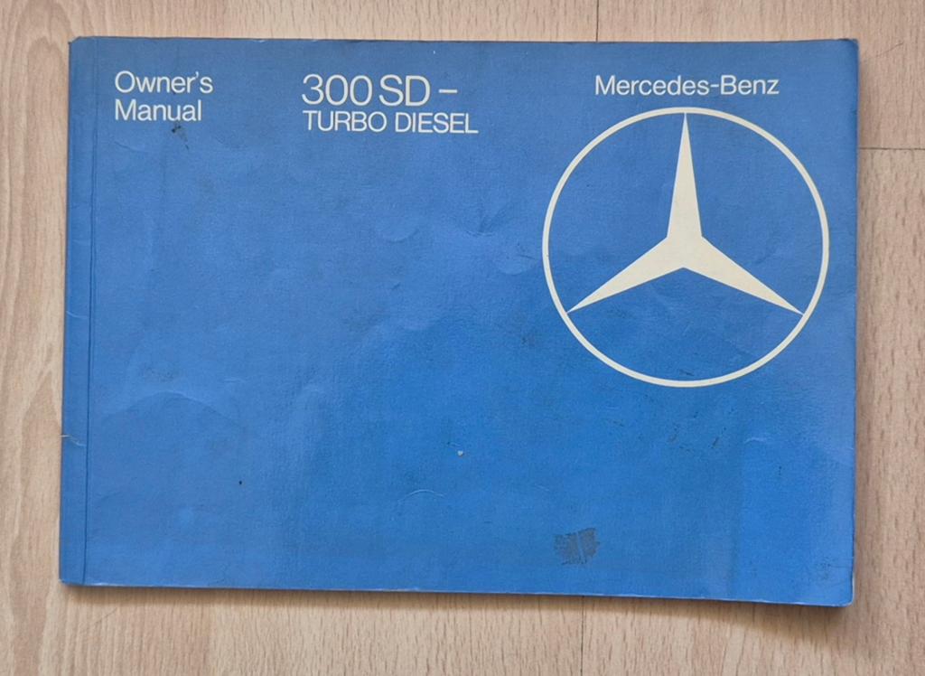 Mercedes W126 Owner's Manual, Ophalen of Verzenden