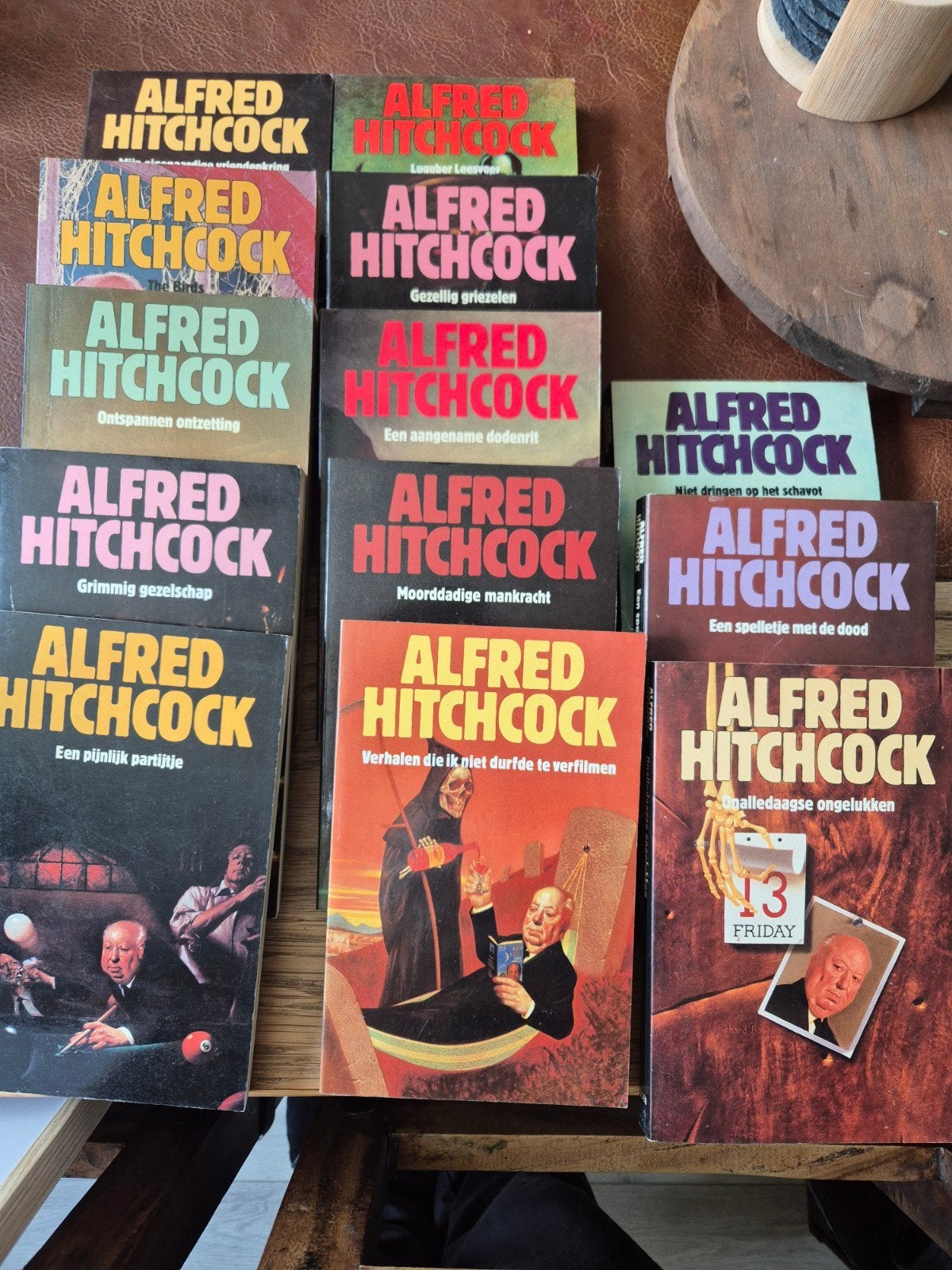 Alfred Hitchcock boeken serie - bijna allemaal ongelezen, Ophalen of Verzenden, Zo goed als nieuw, Alfred Hitchcock