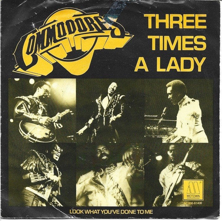 Commodores - Three Times A Lady, Gebruikt, Verzenden, 7 inch, Overige typen