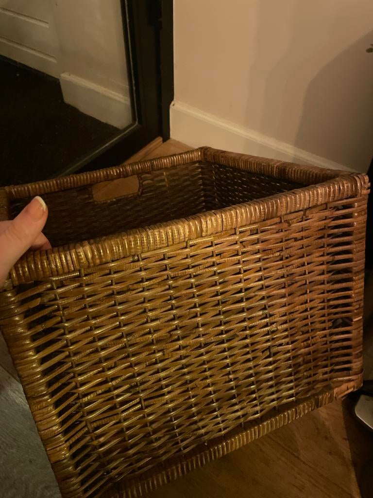 Kallax branas Rotan mand Bak - Opbergmand voor IKEA Kallax, Huis en Inrichting, Woonaccessoires | Schalen en Manden, Gebruikt