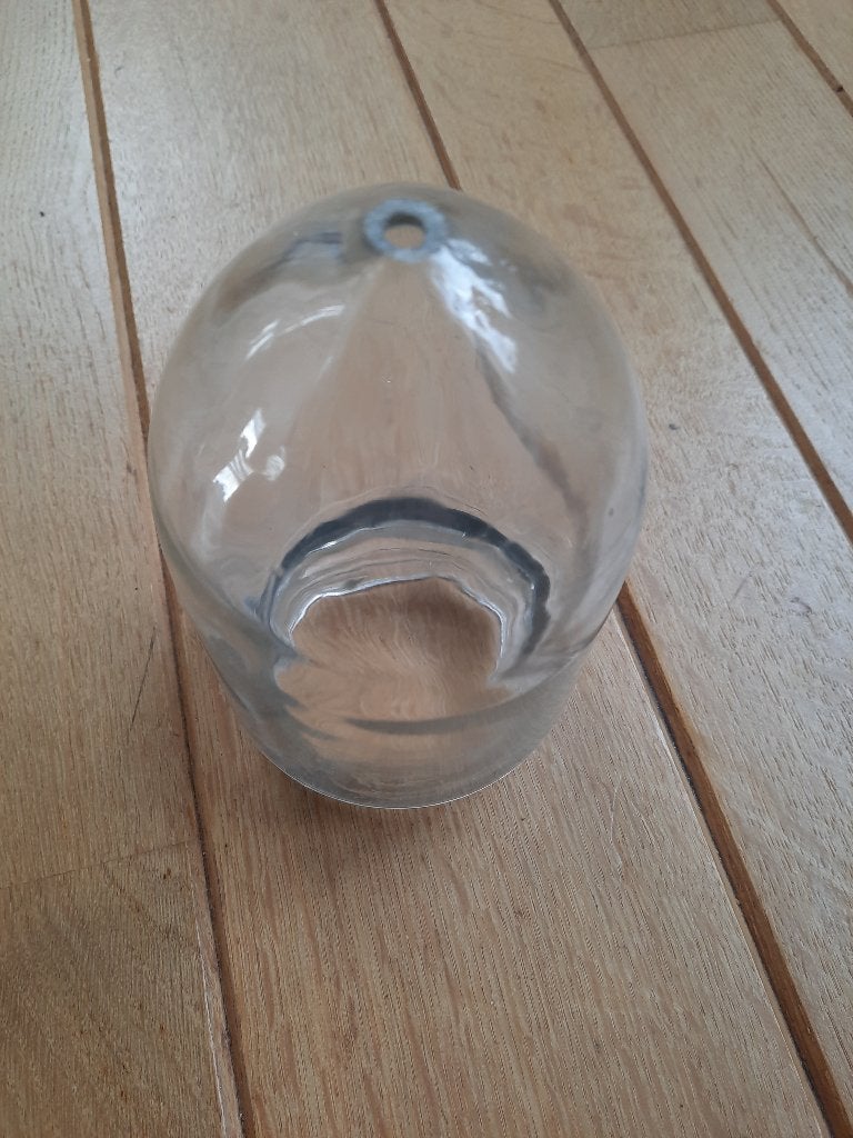 Glas voor porceleine wandlamp stallamp, Gebruikt, Wandlamp, Ophalen of Verzenden, 50 tot 250 watt