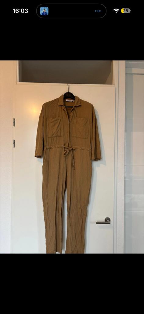 Can pep rey jumpsuit maat S, Ophalen of Verzenden, Zo goed als nieuw, Maat 36 (S), Beige