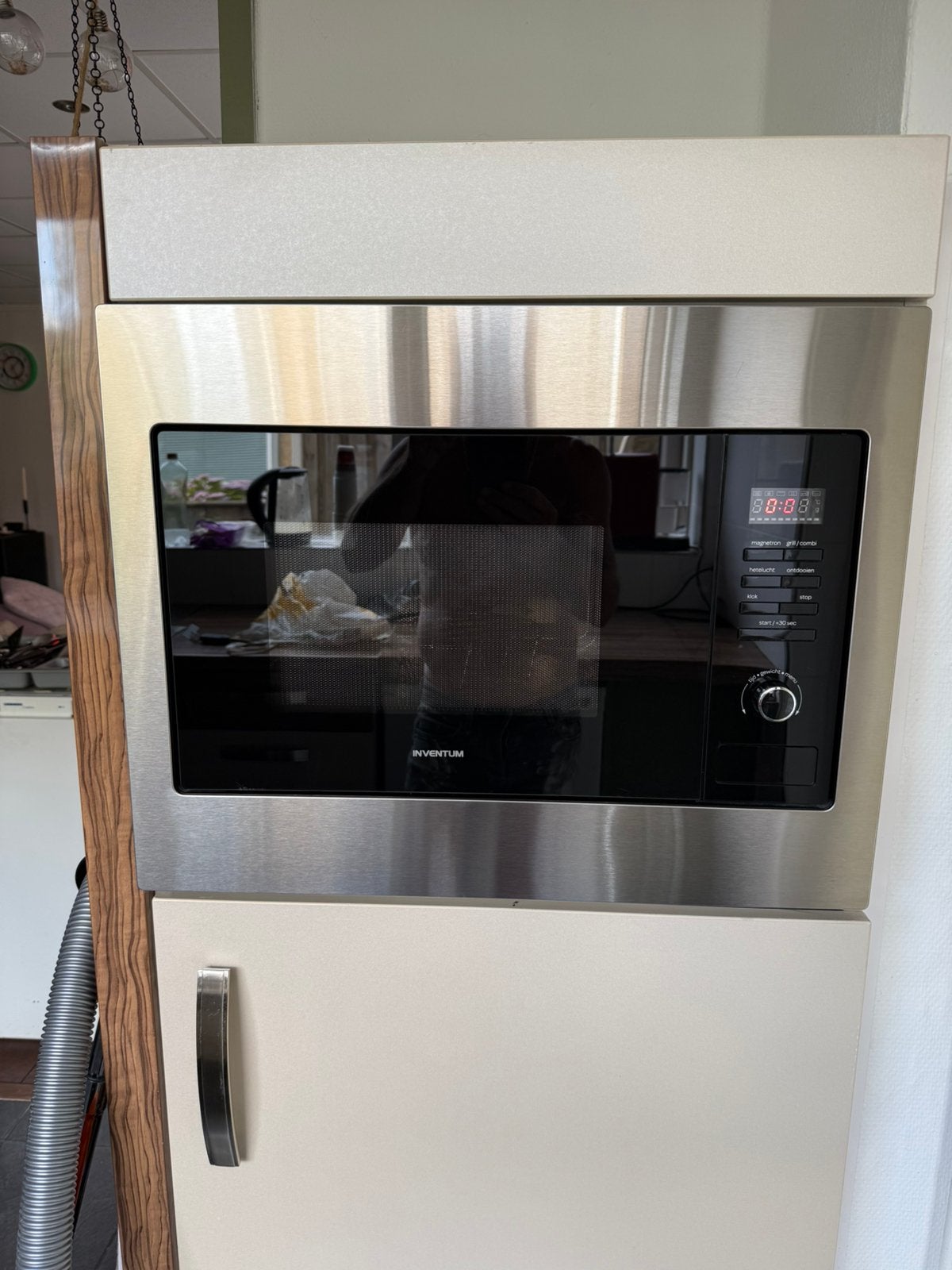 Inbouw magnetron met grill /3 jaar oud, Ophalen, Zo goed als nieuw