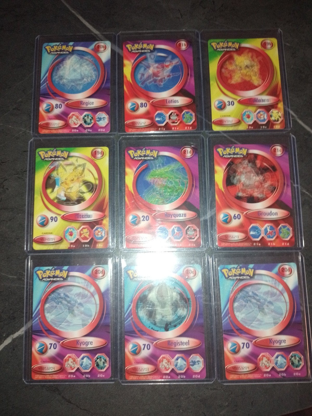 Pokémon foxkids kaarten in perfecte staat, Ophalen of Verzenden