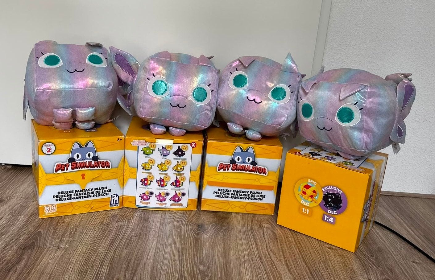 Rainbow Fairy Pet Simulator X Pluche (Nieuw, zonder code), Met doos, Overige merken, Overige karakters, Overige typen