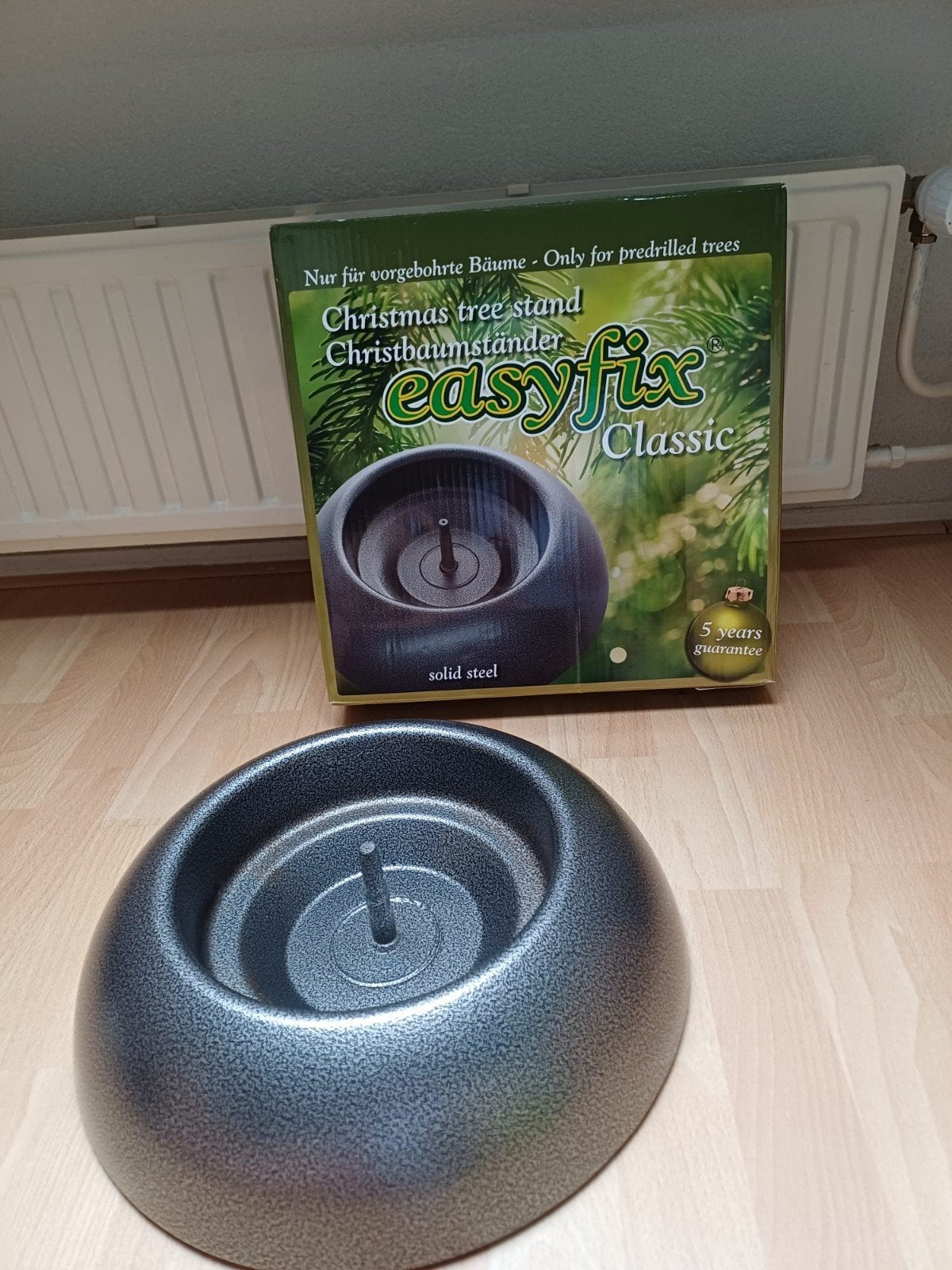 Te koop aangeboden kerstboomstandaard, Ophalen, Zo goed als nieuw