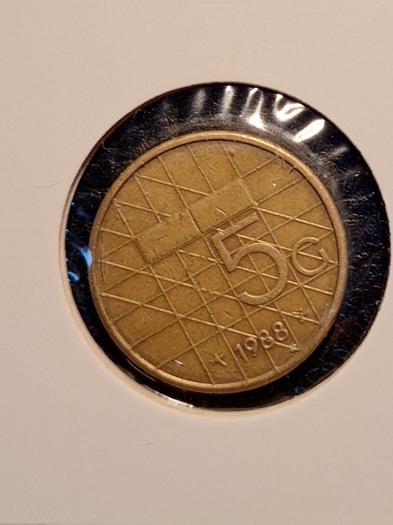 5 gulden, Ophalen of Verzenden, Koningin Beatrix, 5 gulden