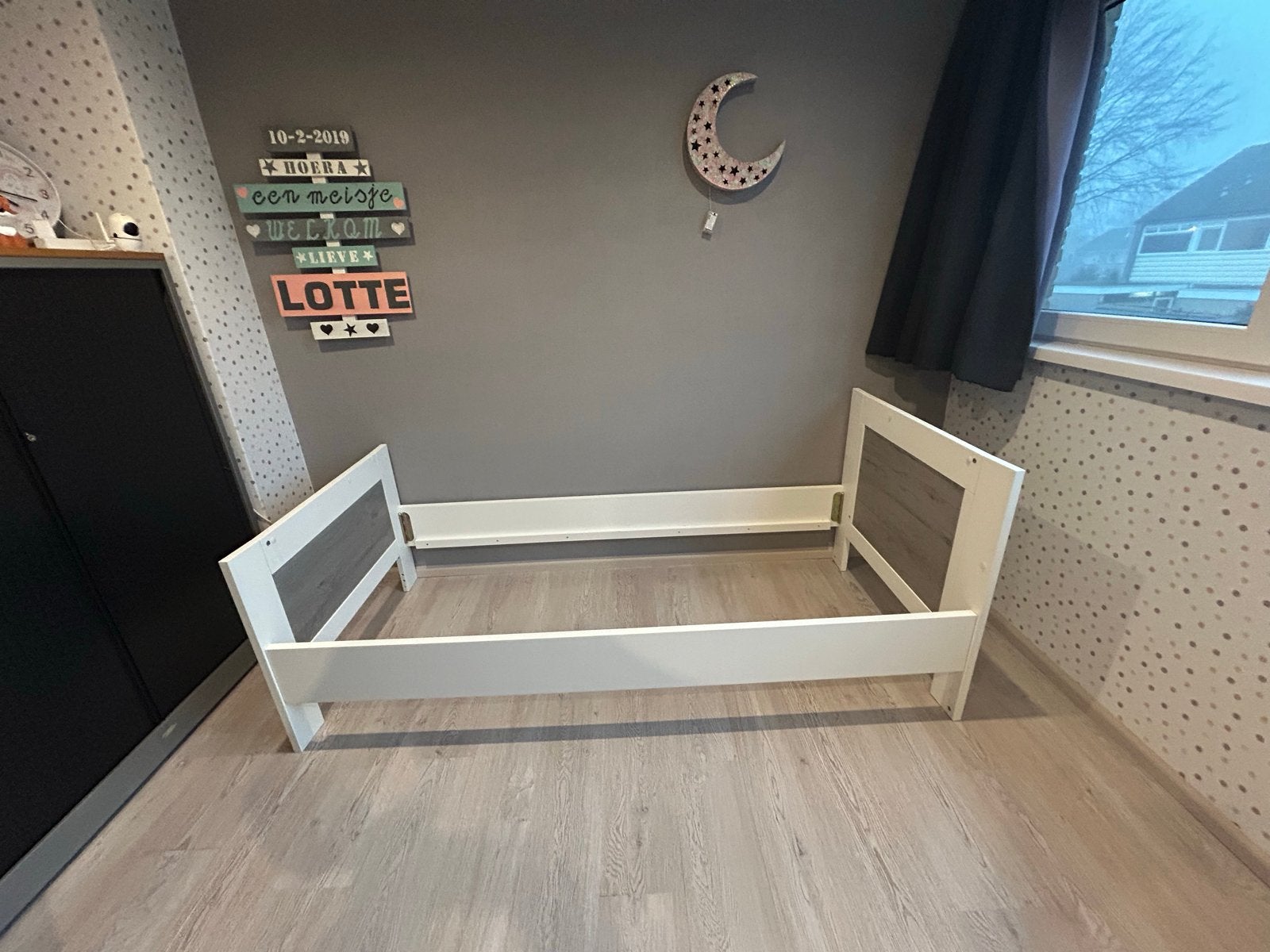 Meegroeibed Lucca (excl. lattenbodem), Ophalen, 85 tot 100 cm, Gebruikt, Lattenbodem