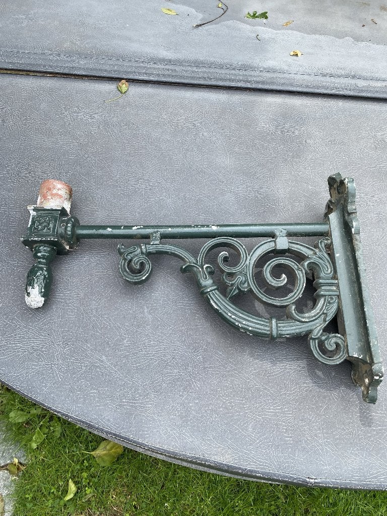Steun 60 cm breed 43 cm hoog Giet aluminium, Ophalen, Gebruikt