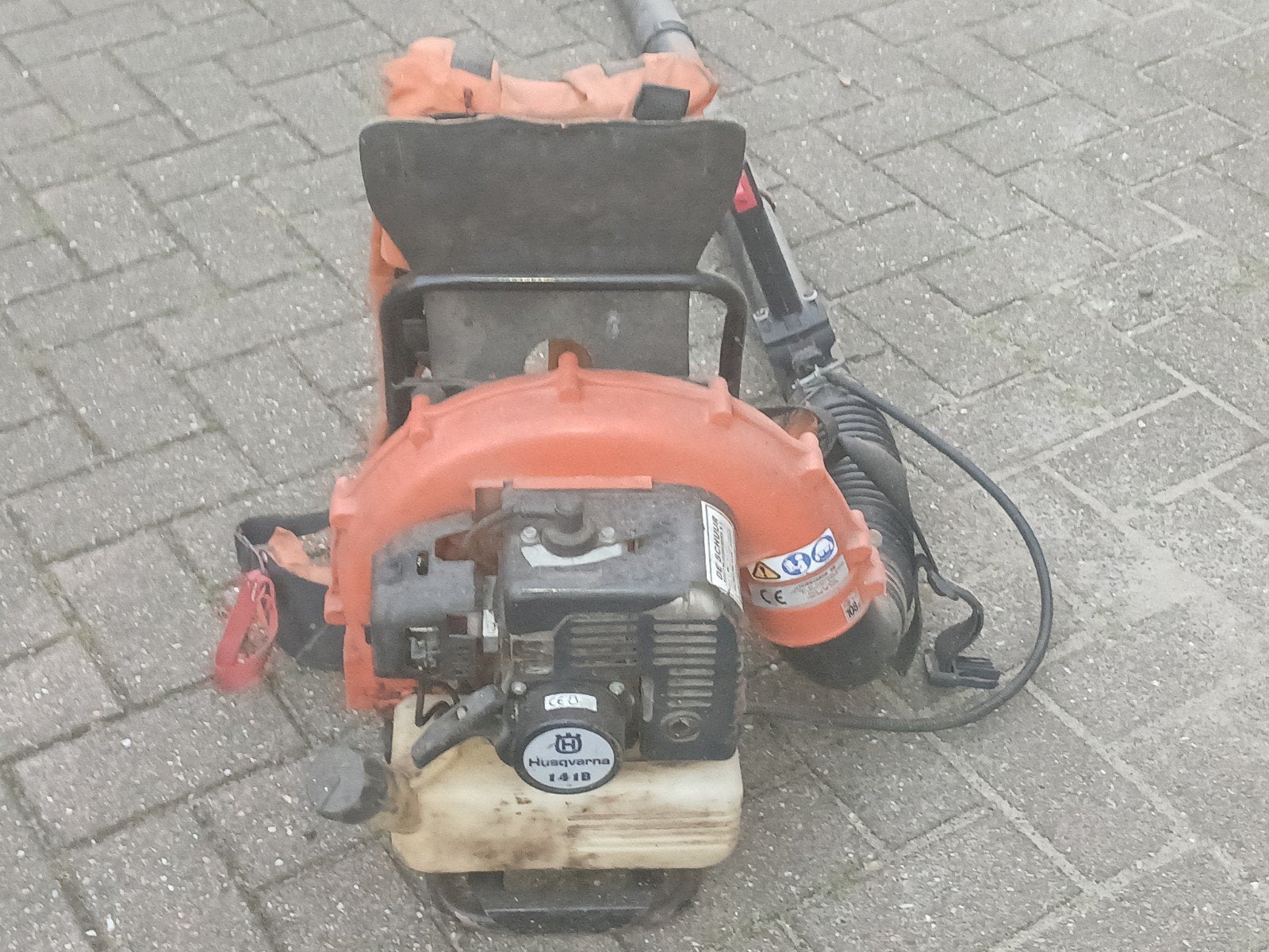 tk Husqvarna 141 B bladblazer, Ophalen, Gebruikt, Benzine