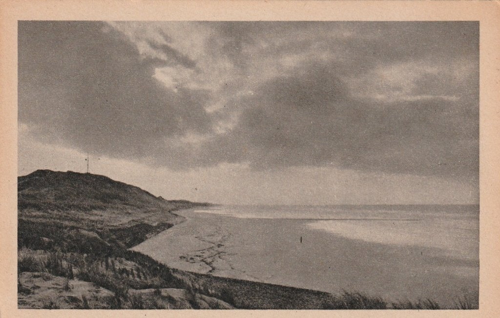 CAMPERDUIN Strand Duin Avondstemming, Verzenden, 1940 tot 1960, Ongelopen, Noord-Holland