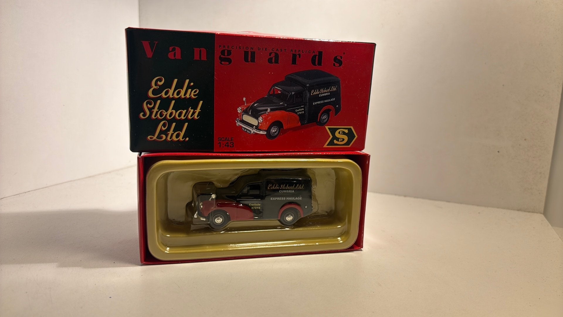 Morris minor eddie stobart Vanguards 1.43, Overige merken, Auto, Ophalen of Verzenden, A